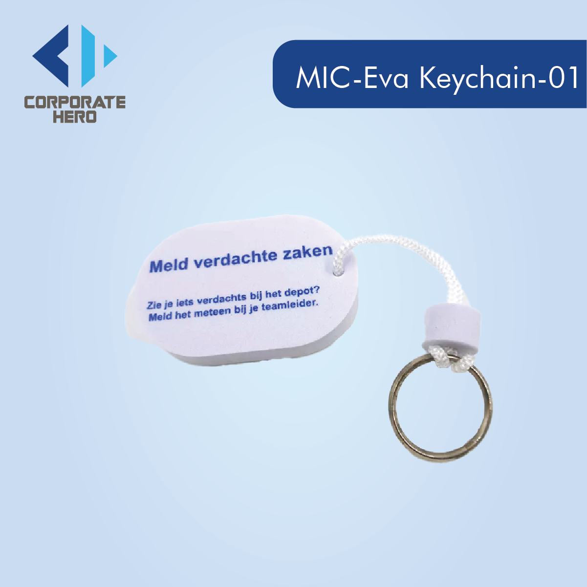 Eva Foam Keychain Custom Personalized