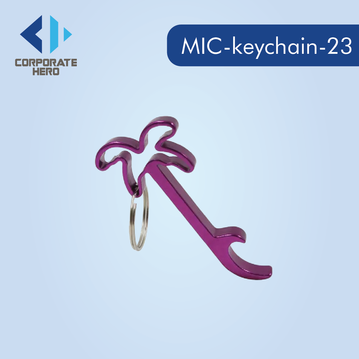 Bottle Opener Sublimation Aluminum Keychain Custom Personalized