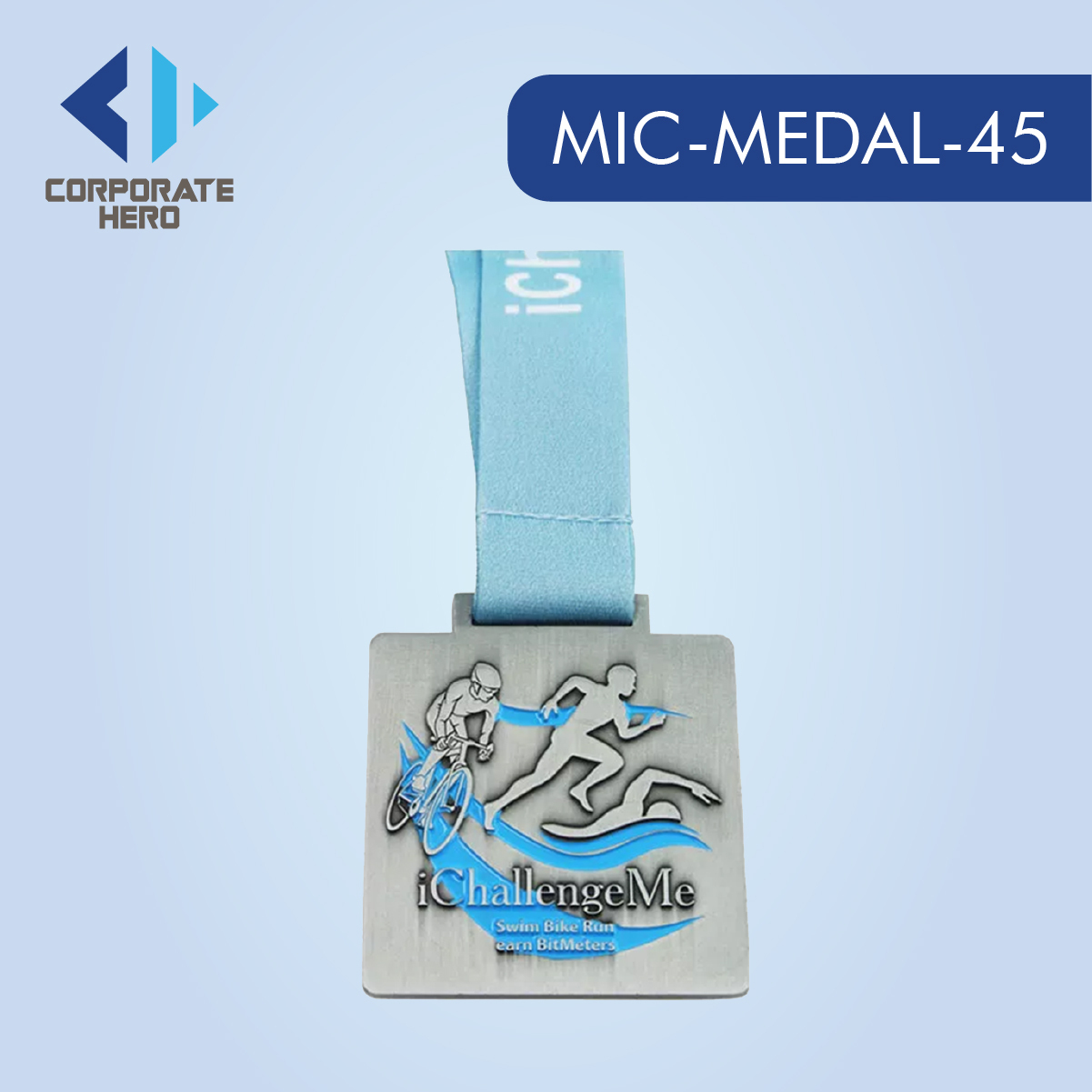 Swimming Sport Medal Custom Personalized