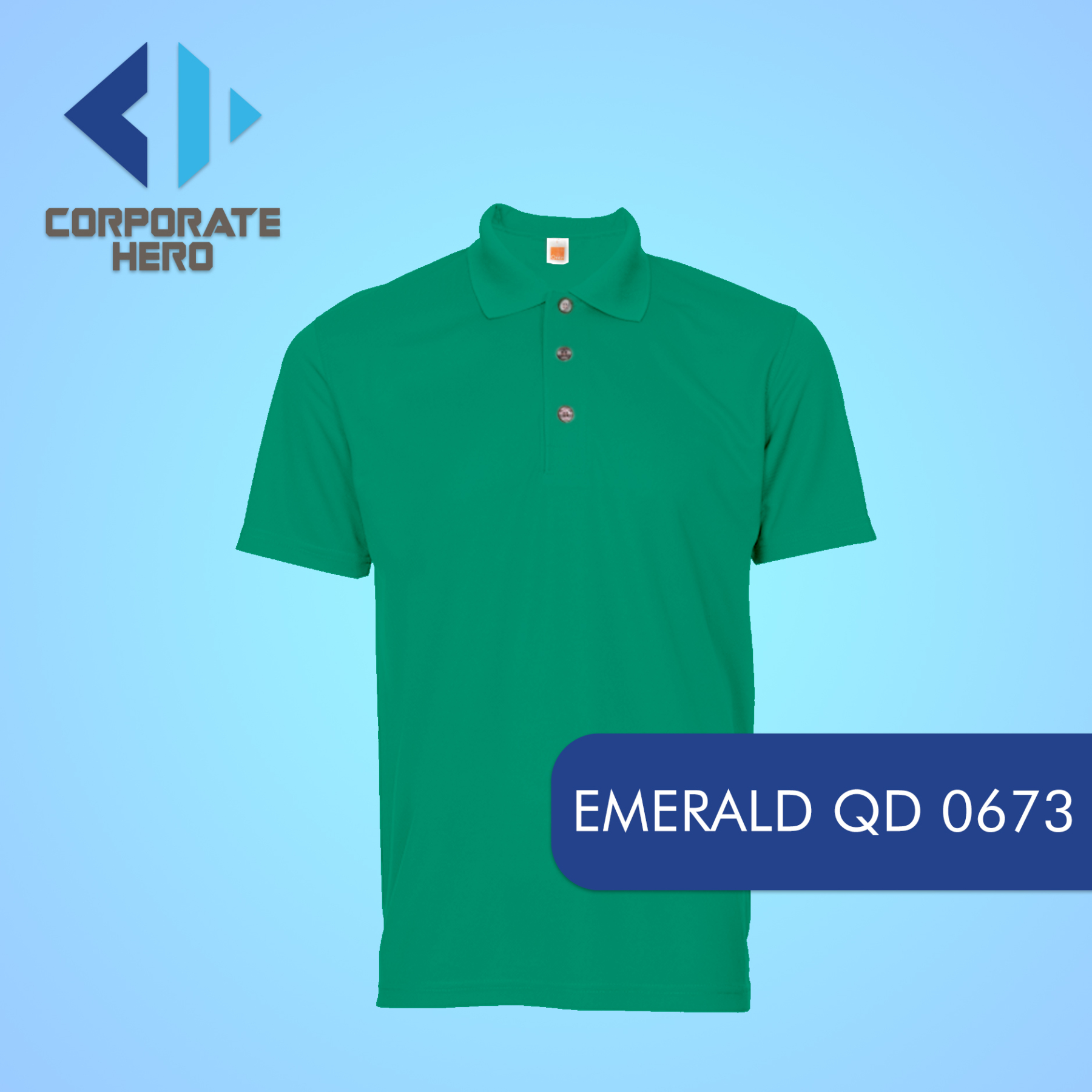 Quick Dry 06 Plain Polo Tee