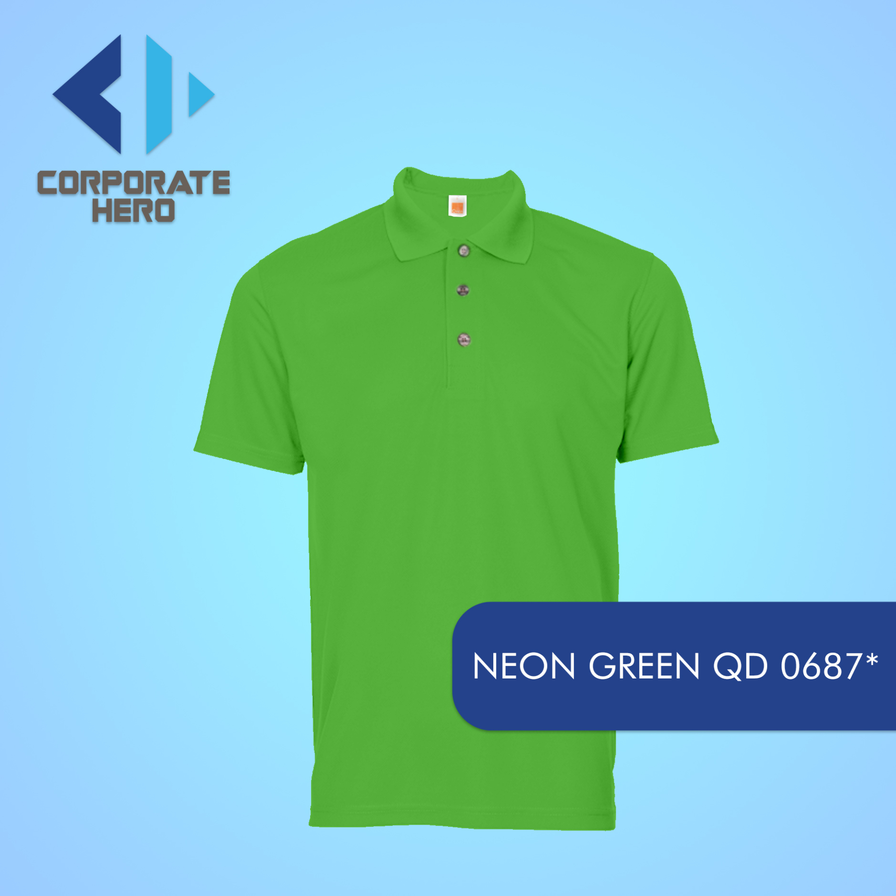 Quick Dry 06 Plain Polo Tee