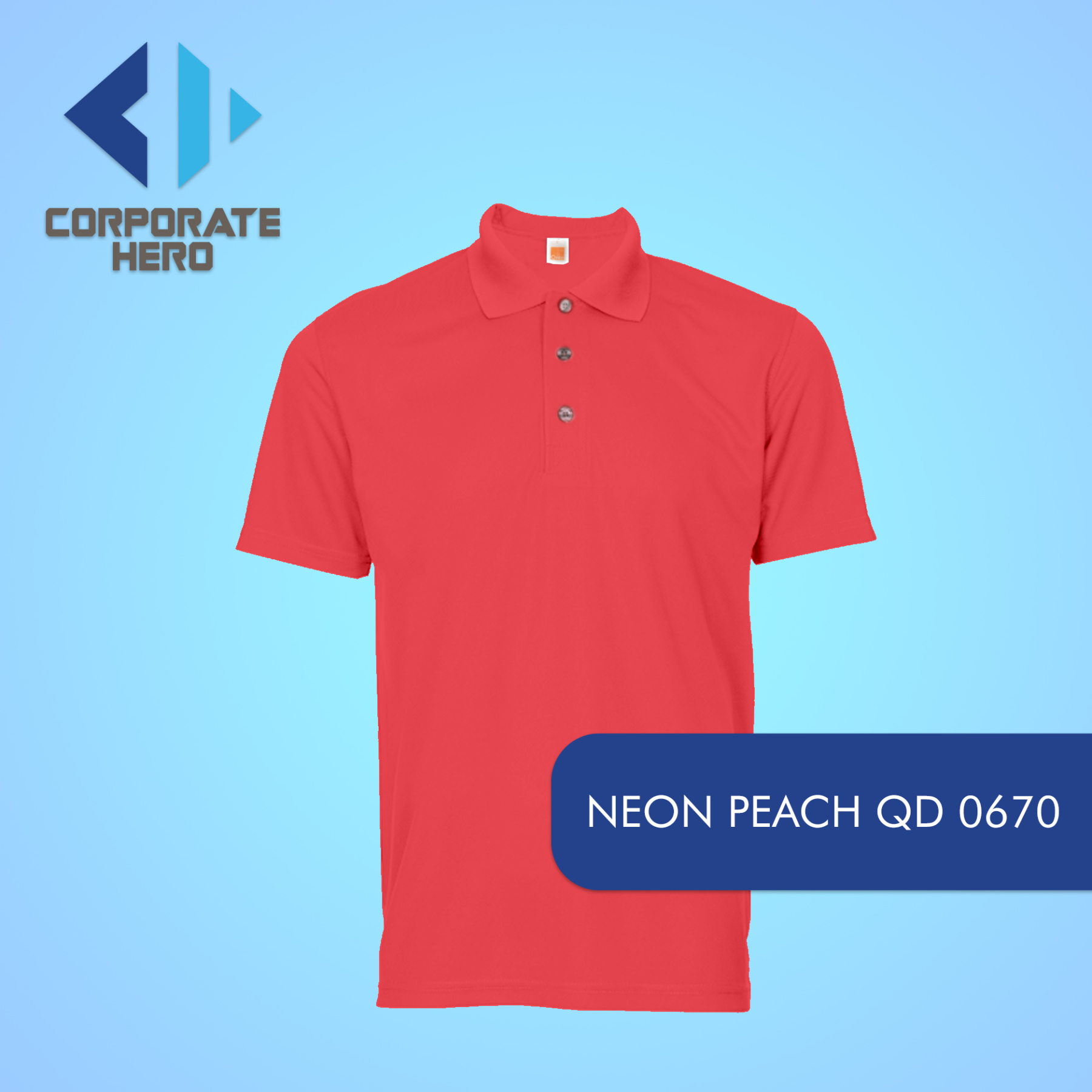 Quick Dry 06 Plain Polo Tee