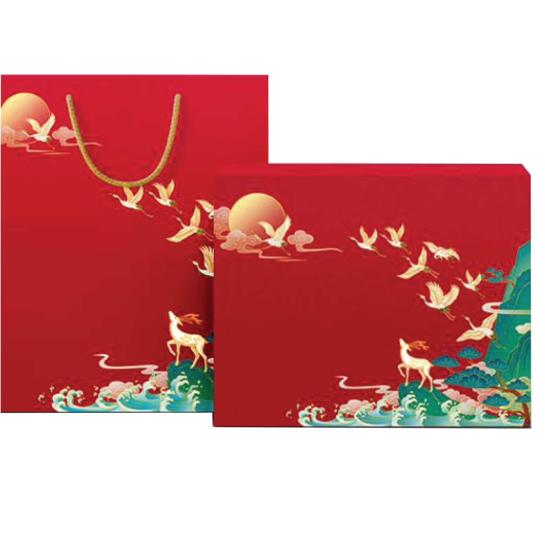 Matching Gift Box and Bag