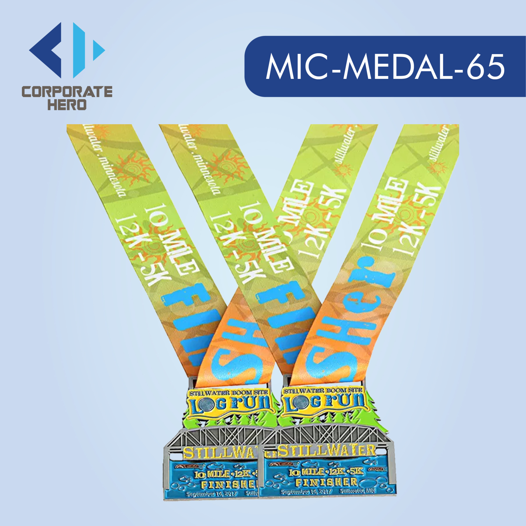 Marathon Running Medal Custom Personalized