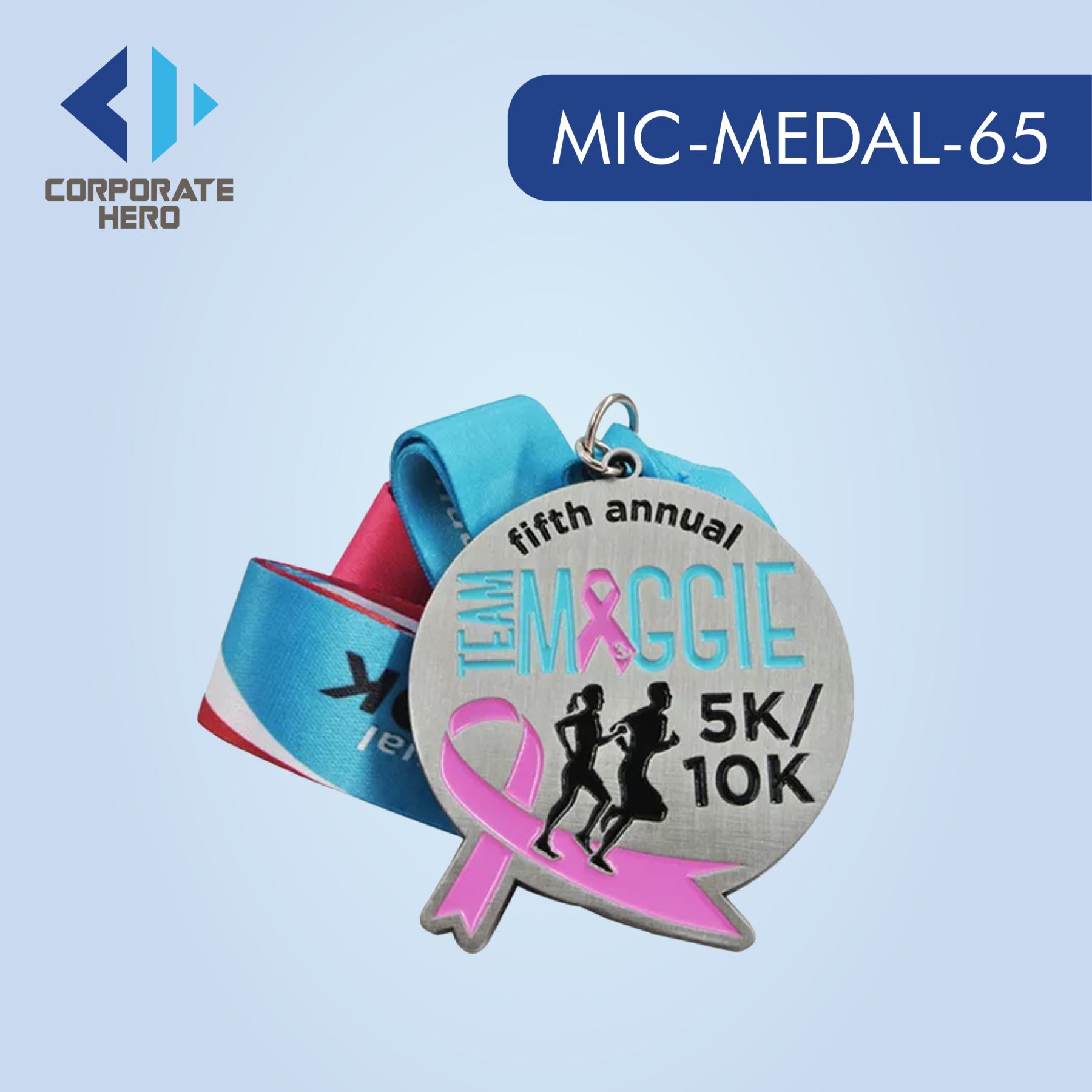 Marathon Running Medal Custom Personalized