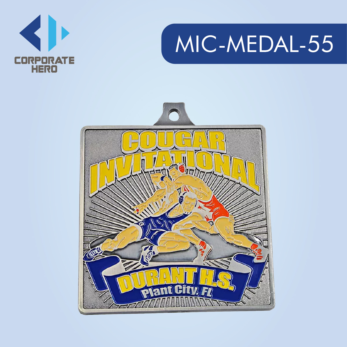 Gold Taekwondo Karate Medal Custom Personalized