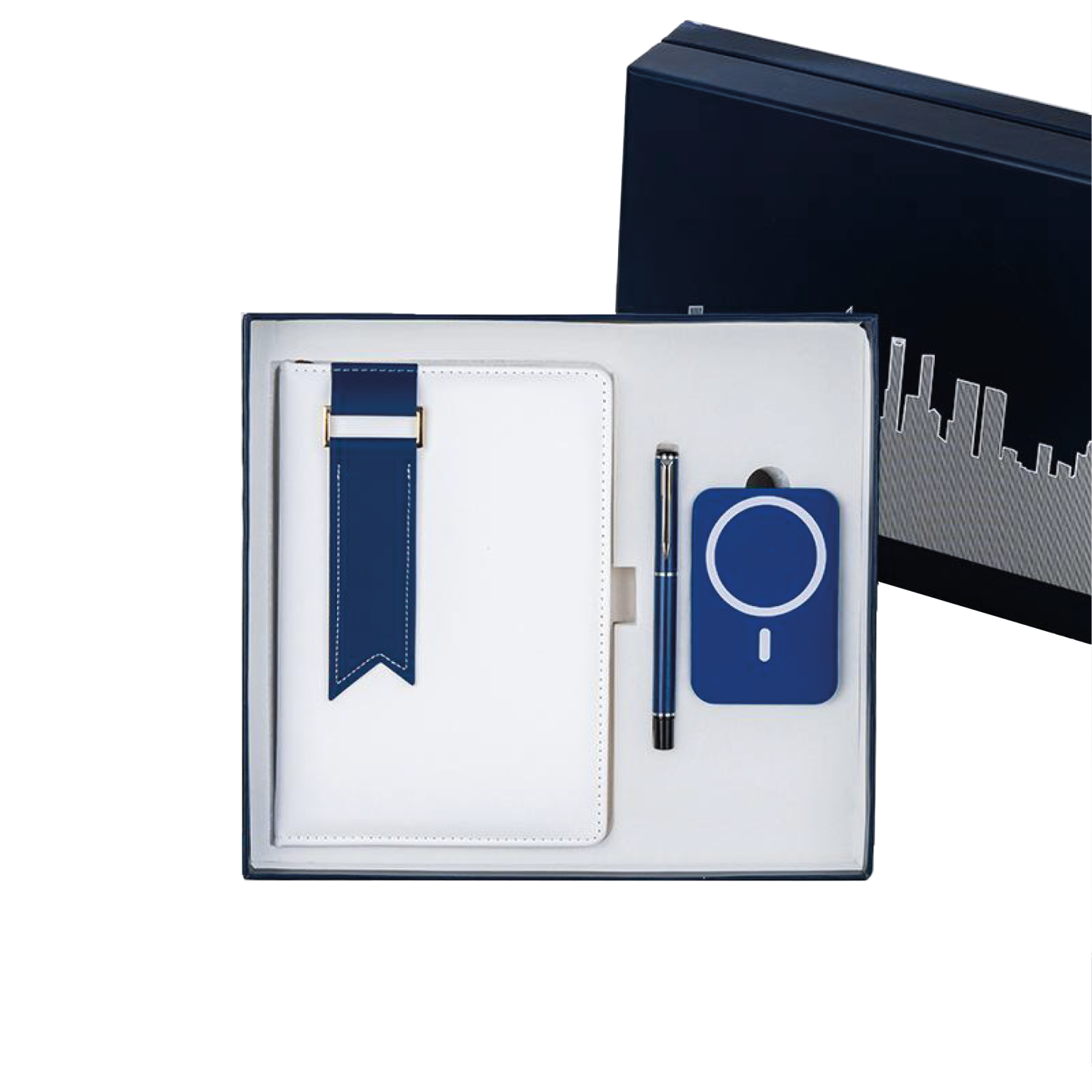 Gift Box 3 in 1 Notebook + Pen + Powerbank