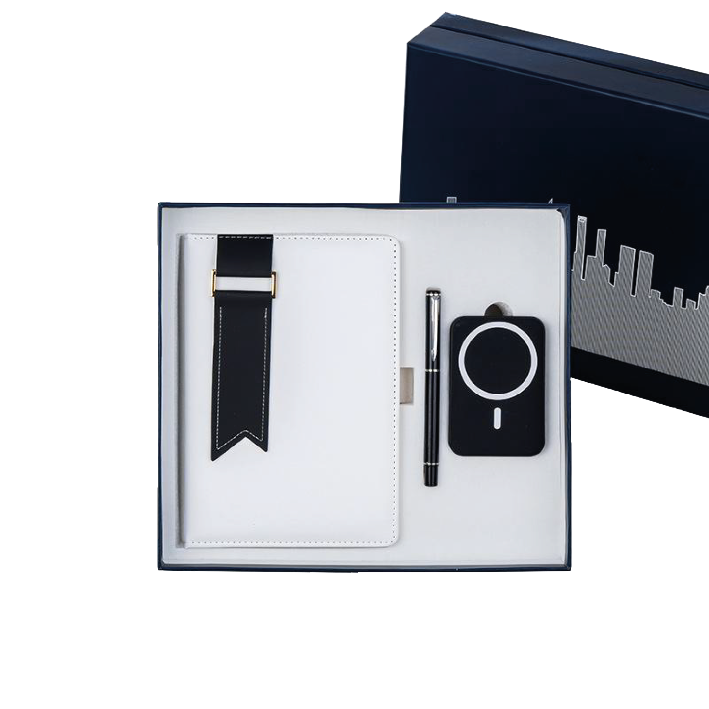 Gift Box 3 in 1 Notebook + Pen + Powerbank