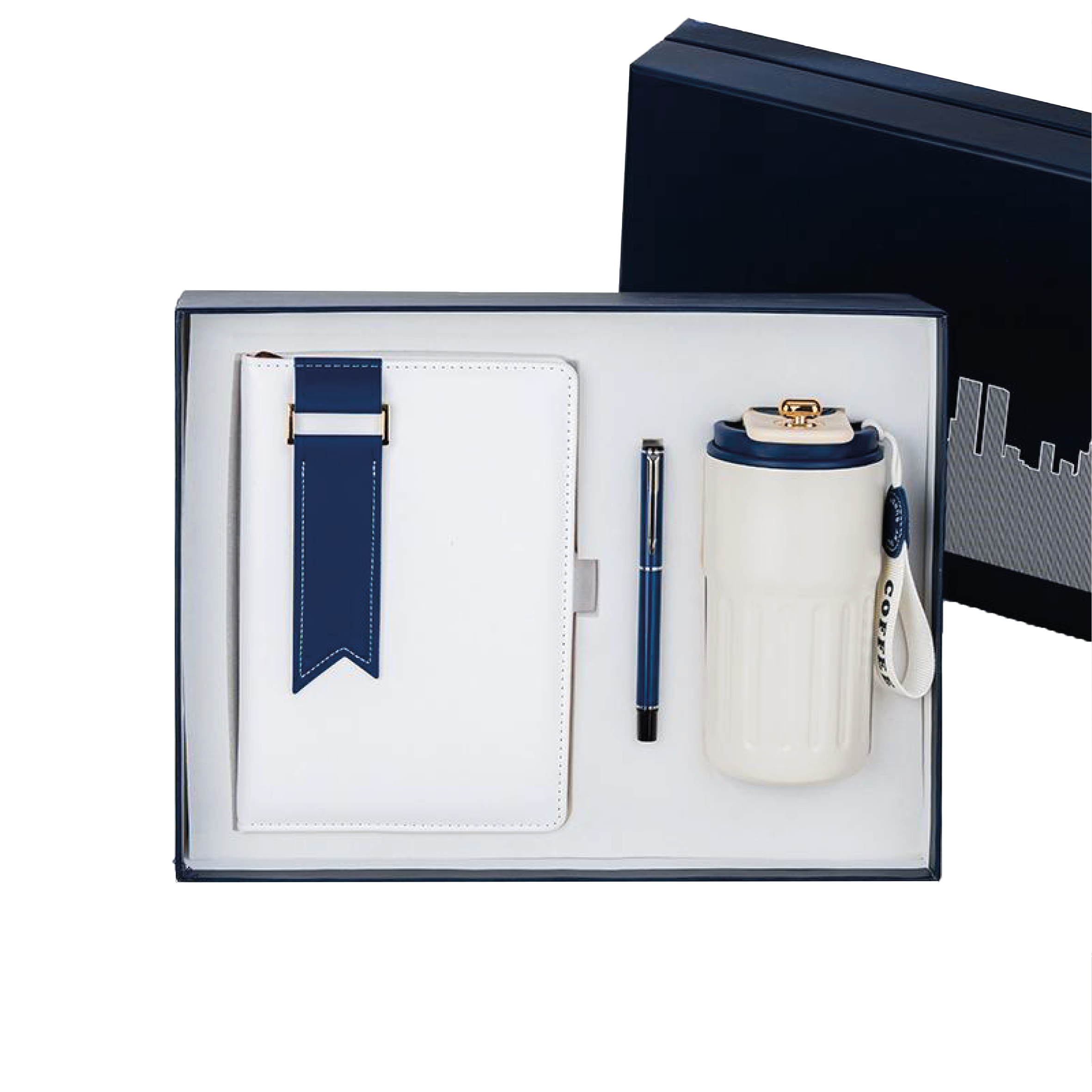 Gift Box 3 in 1 Notebook + Pen + Flask