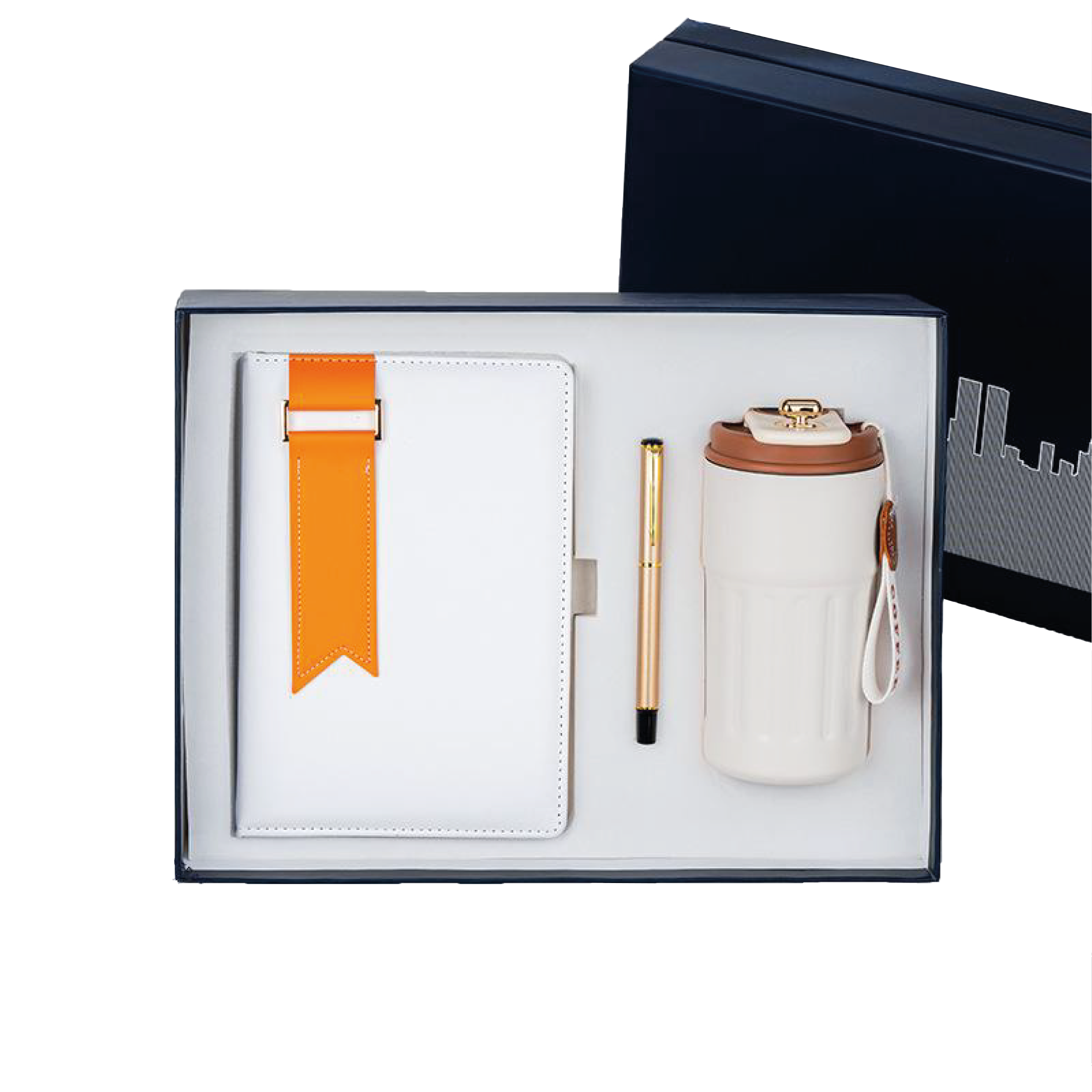 Gift Box 3 in 1 Notebook + Pen + Flask