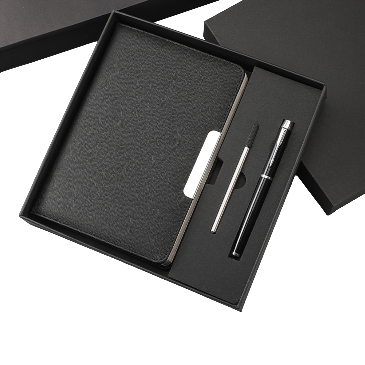 Gift Set 3 in 1 Notebook + Metal Pen + Pen Refil