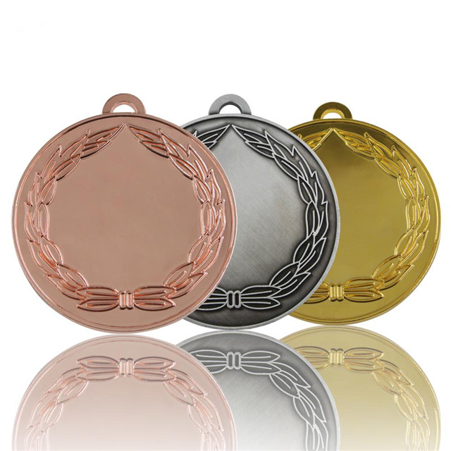 Sport Sublimation Copper Blank Medal Custom Personalized