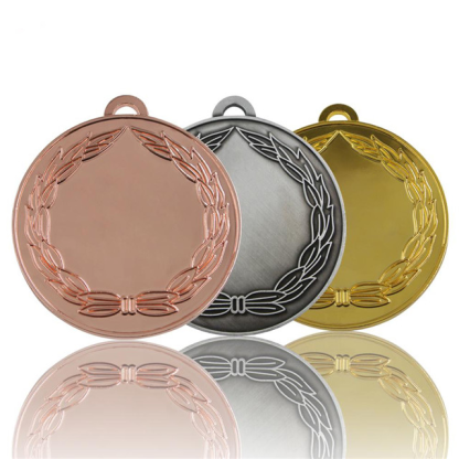Sport Sublimation Copper Blank Medal Custom Personalized