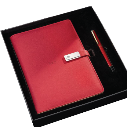 Gift Box 2 in 1 Rechargeable Notebook + Pen 
