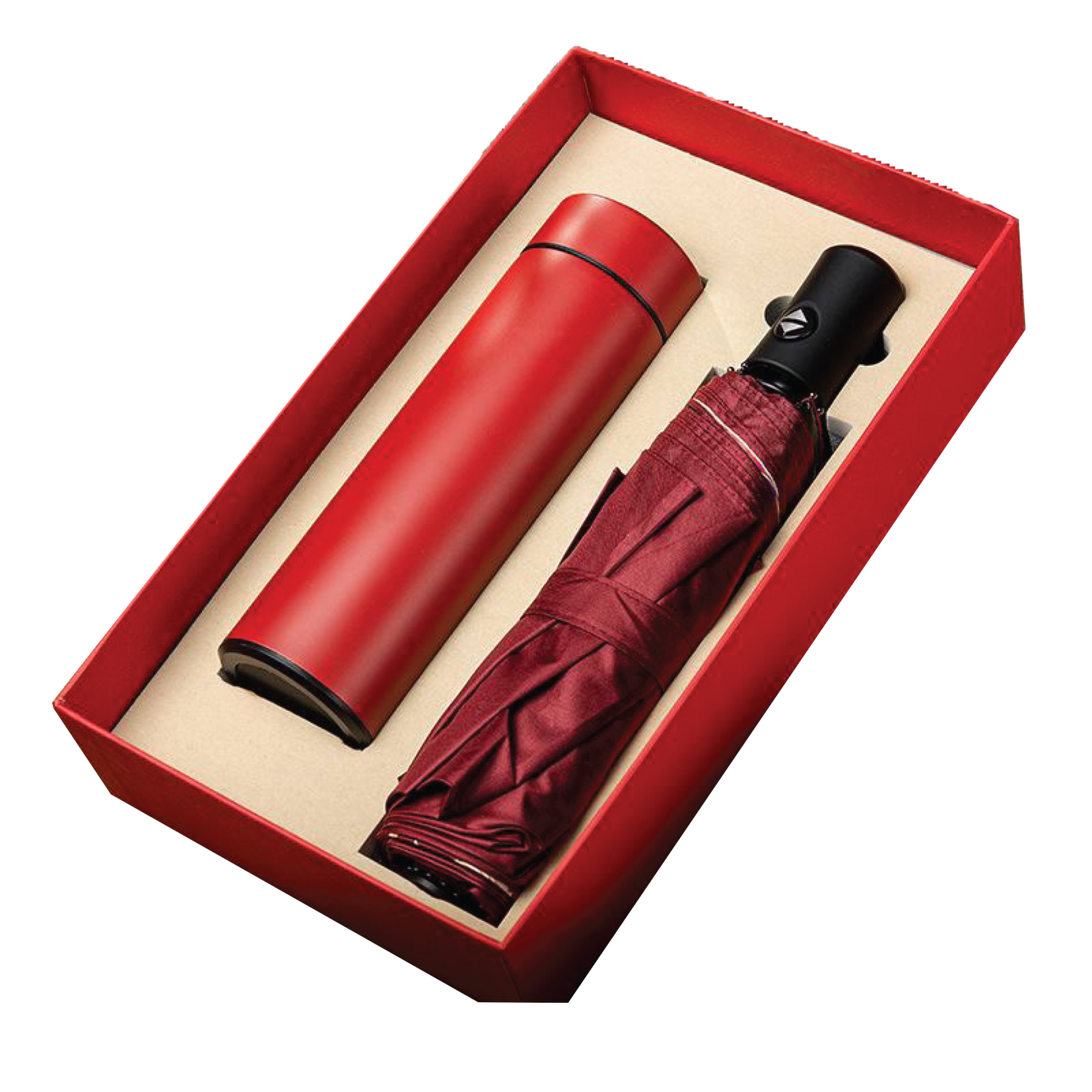 Gift Box 2 in 1 Umbrella + Smart Thermos