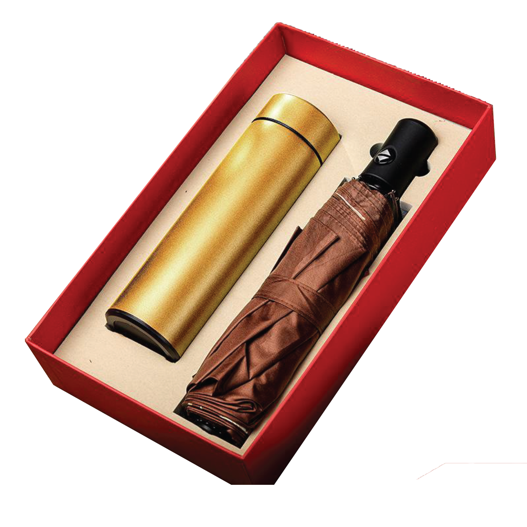 Gift Box 2 in 1 Umbrella + Smart Thermos