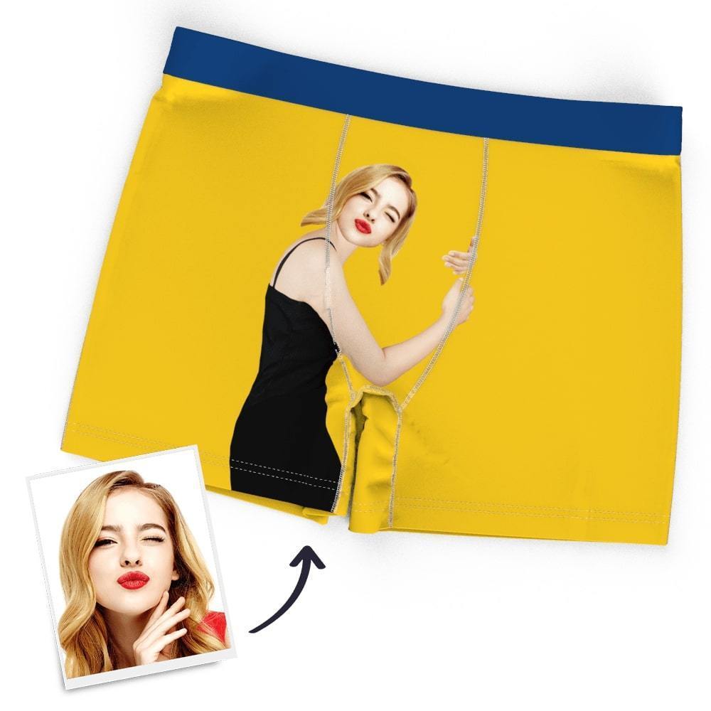 Custom Face Boxer Hug Body Boxer Shorts Men Novelty 3D Printed Personalized Shorts - MyFacepajamasAU