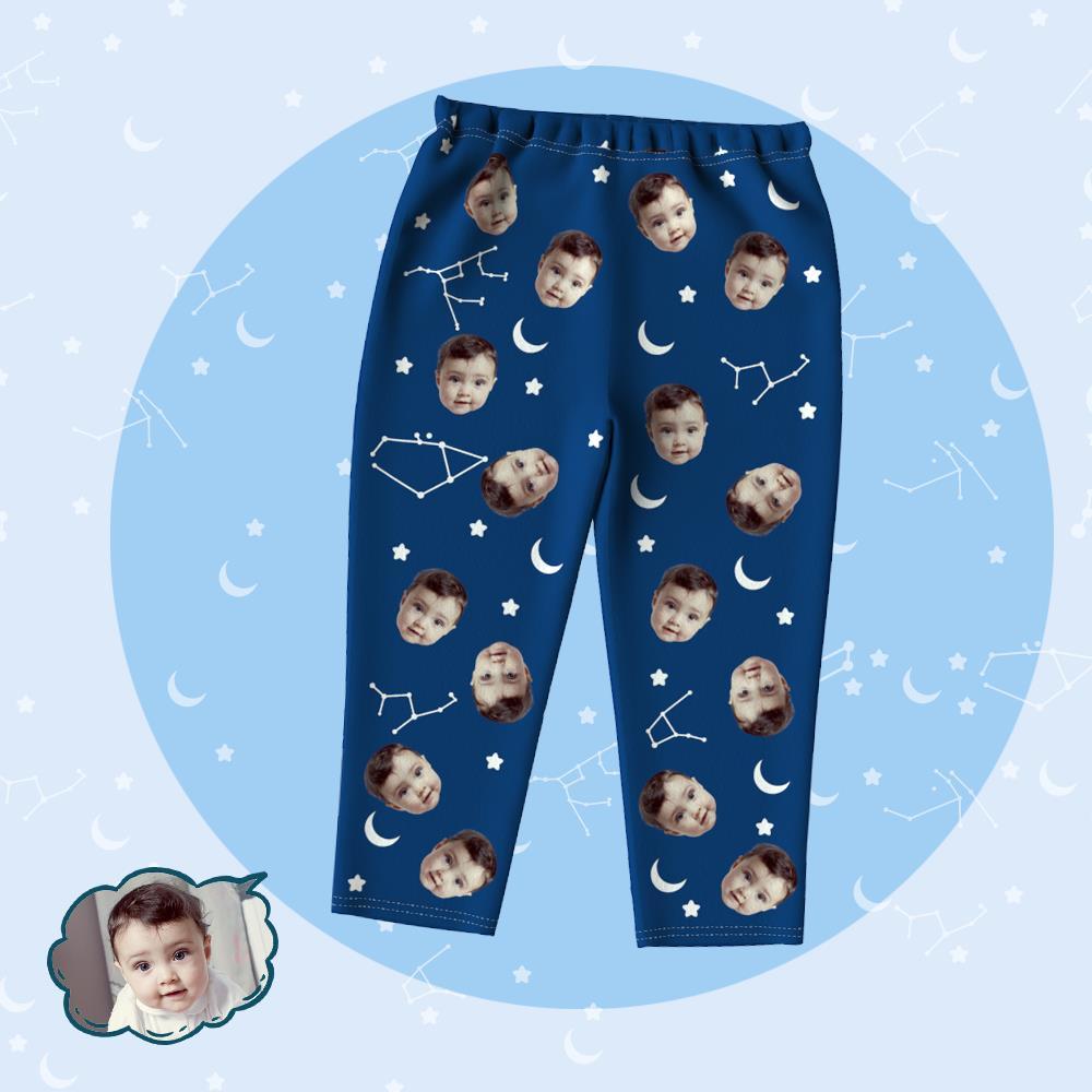 Custom Photo Family Pajama Tops/Pants Starry Sky Pajama - MyFacepajamasAU