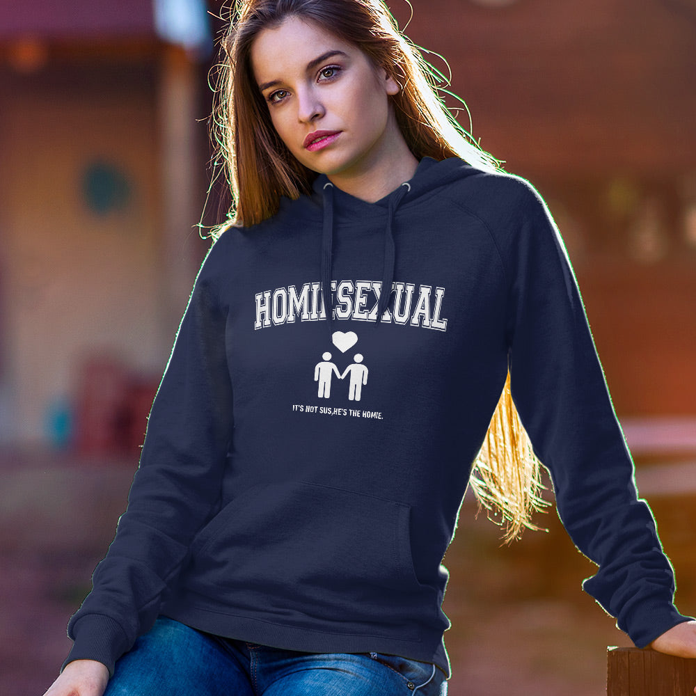 Homiesexual Hoodie It's Not Sus He's The Homie Classic Hoodie - MyFacepajamasAU