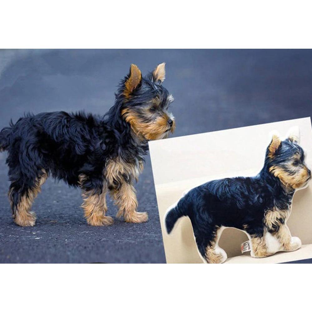 Custom Pet Photo Pillow, Custom Pet Face Pillow, 3D Portrait Pillow - MyFacepajamasAU