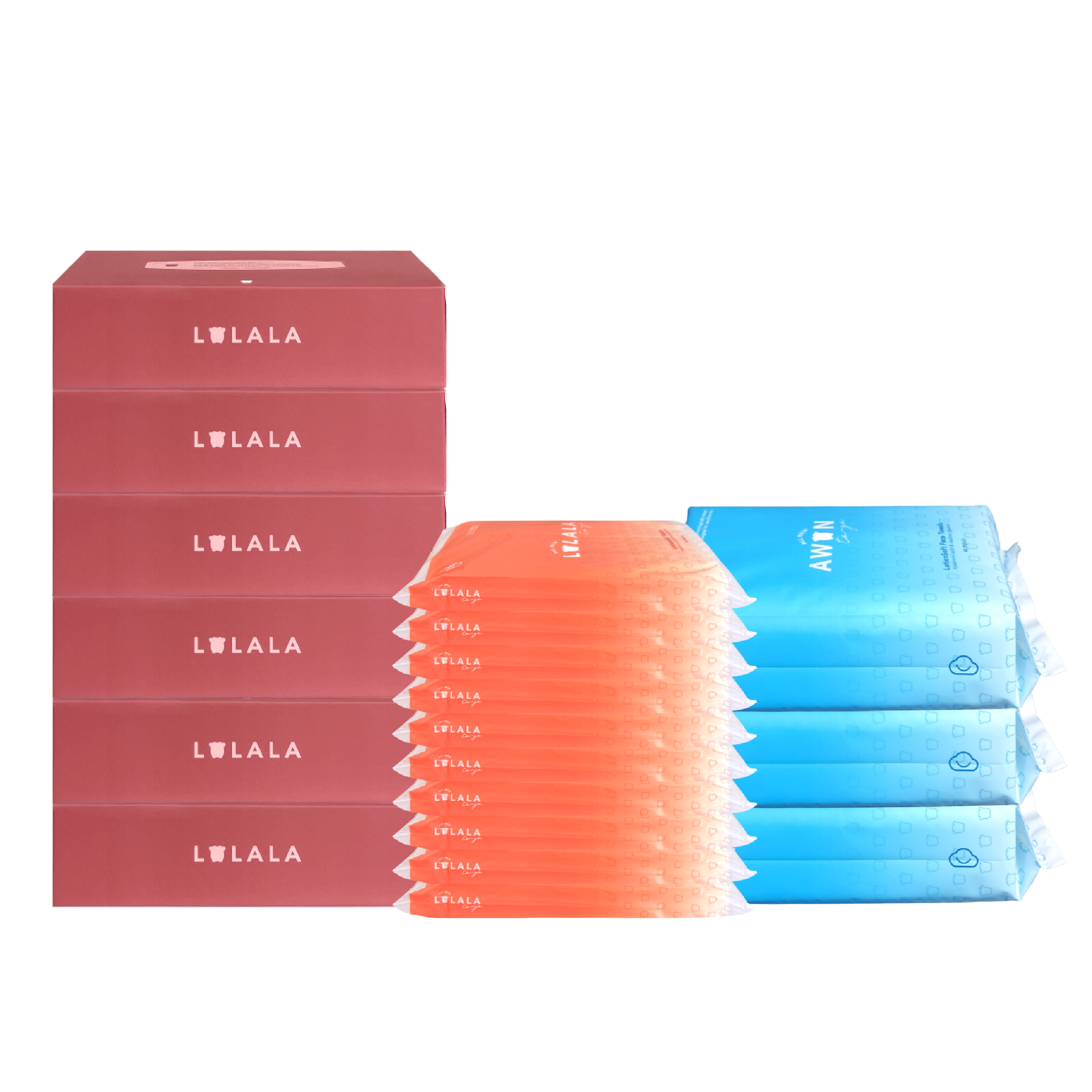 [6 boxes set] LaLaLa Home Lotion Tissues 乳霜纸巾赠品套组 (Gladish)