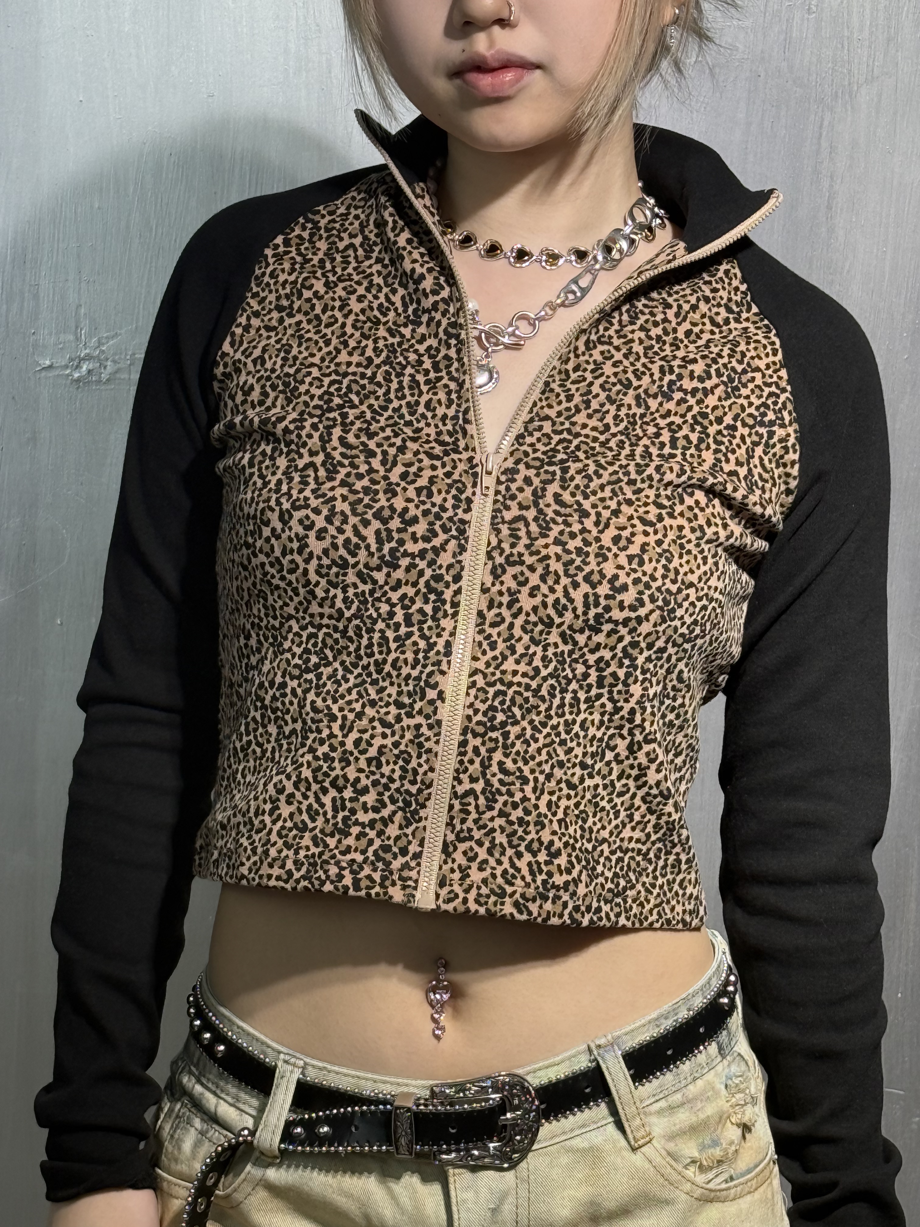 「 ✦LEOPARD ZIP TOP✦ 」