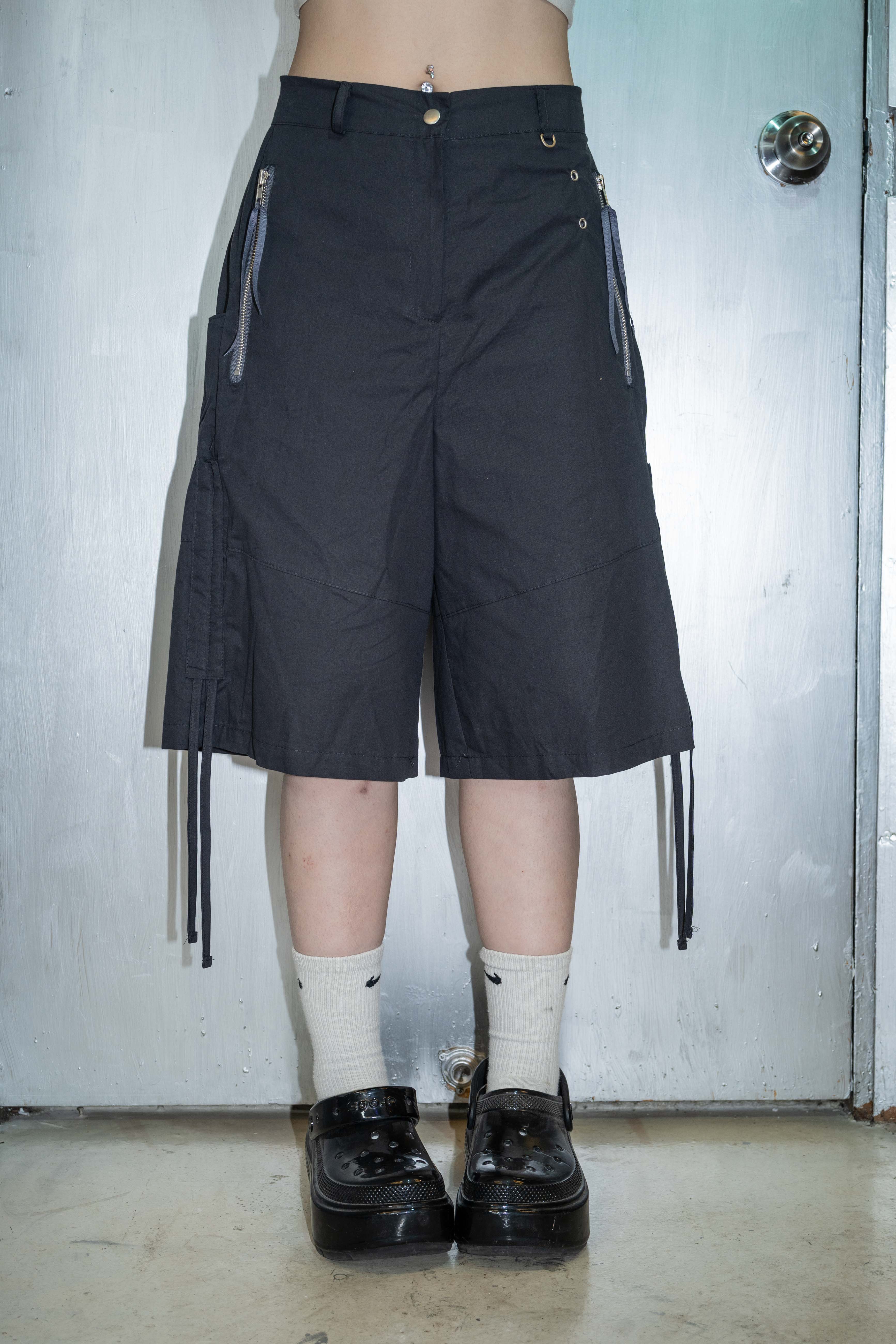 「 ✦COOL IN ZIP JORT✦ 」