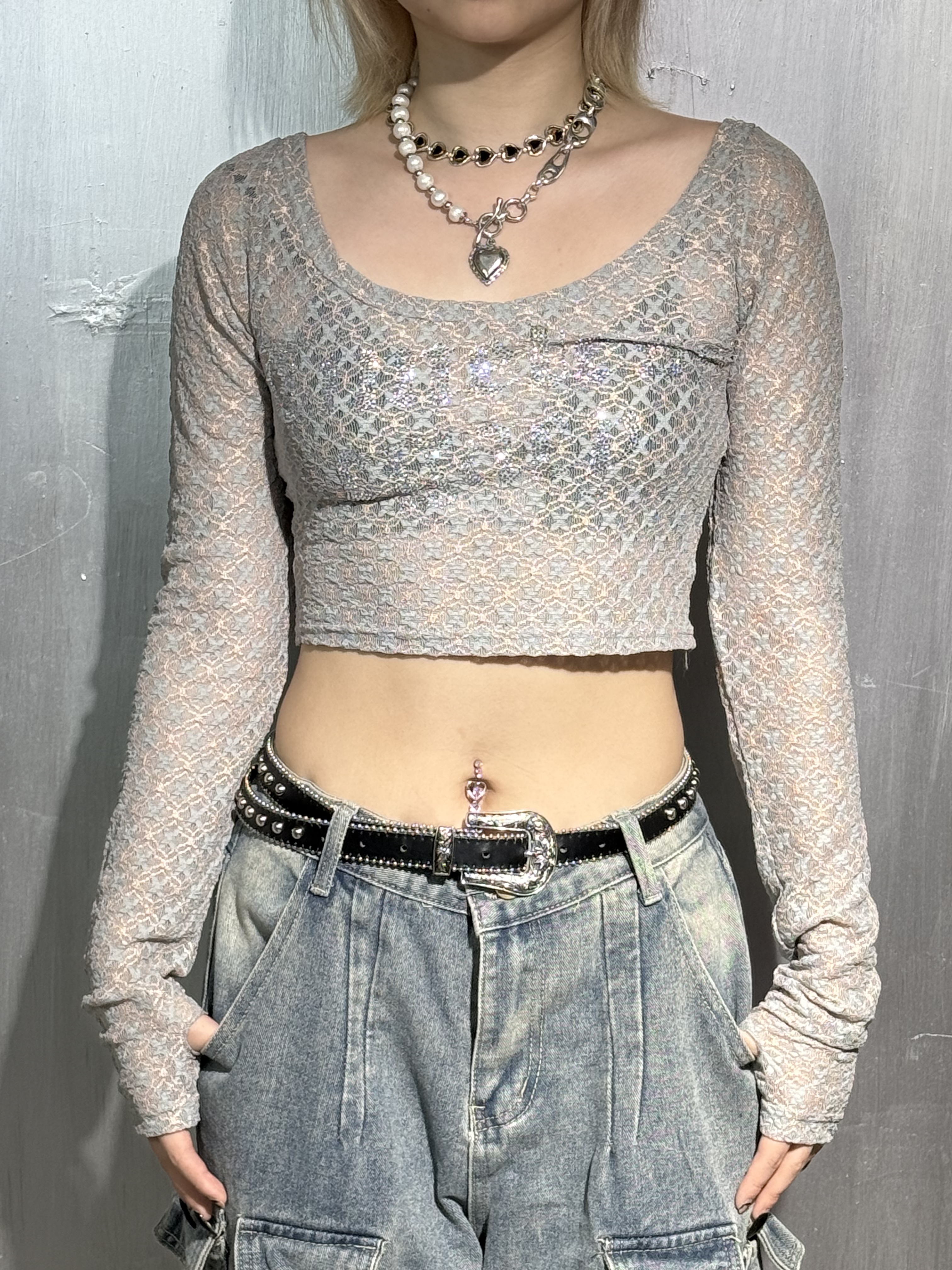 「 ✦Y2K BLING TOP✦ 」