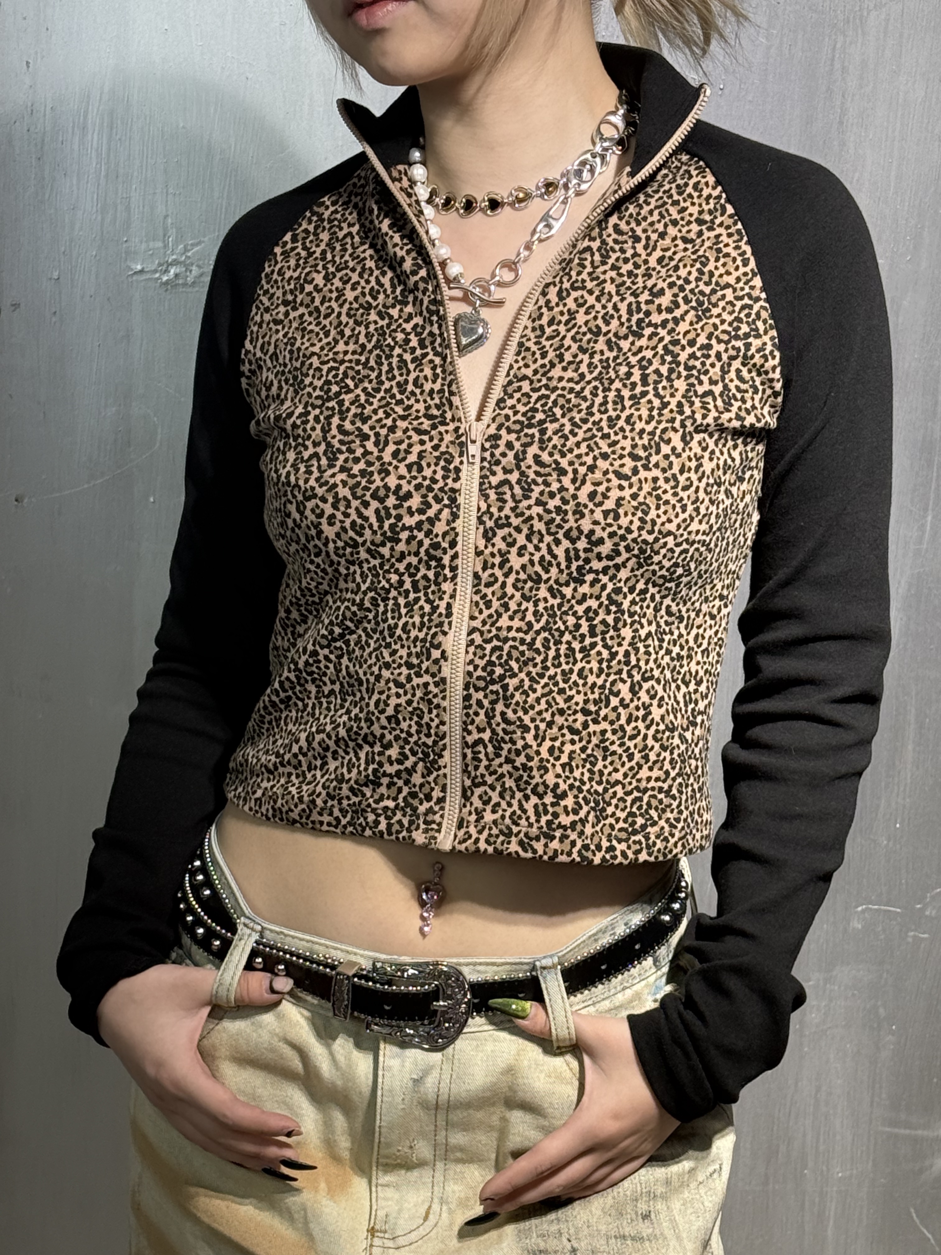 「 ✦LEOPARD ZIP TOP✦ 」