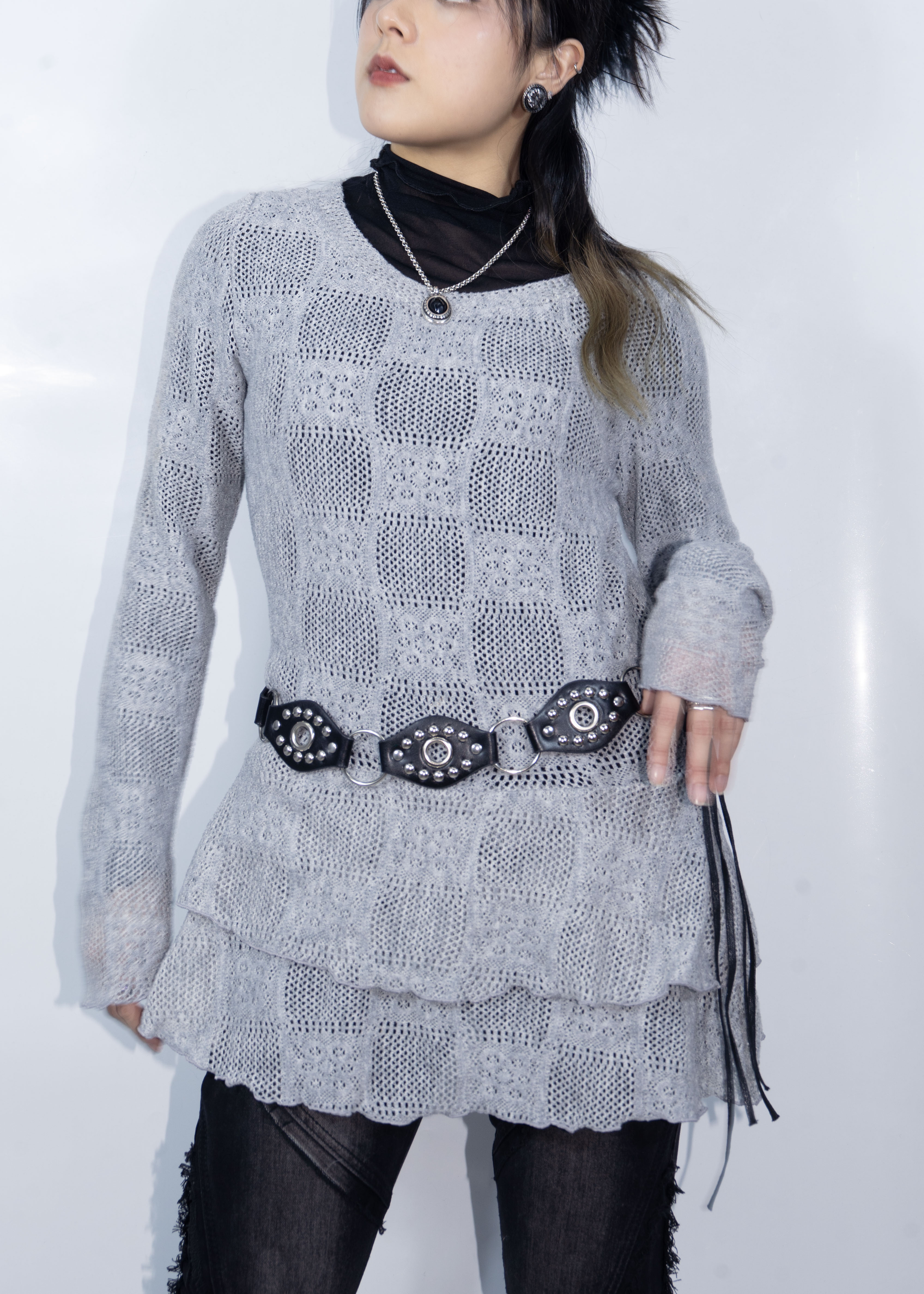 Long Sleeve knit One Piece