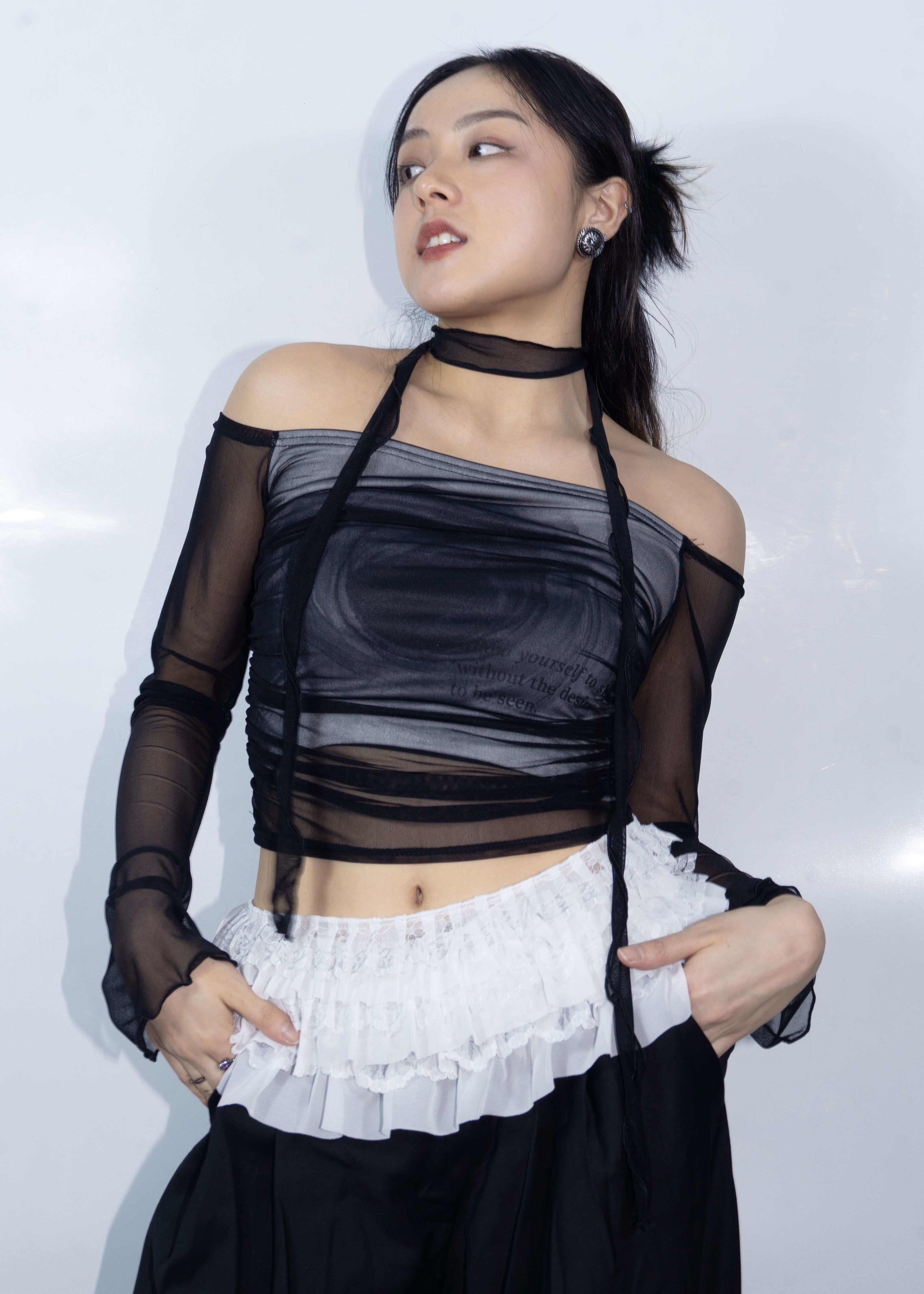 Light Off Shoulder Shirt