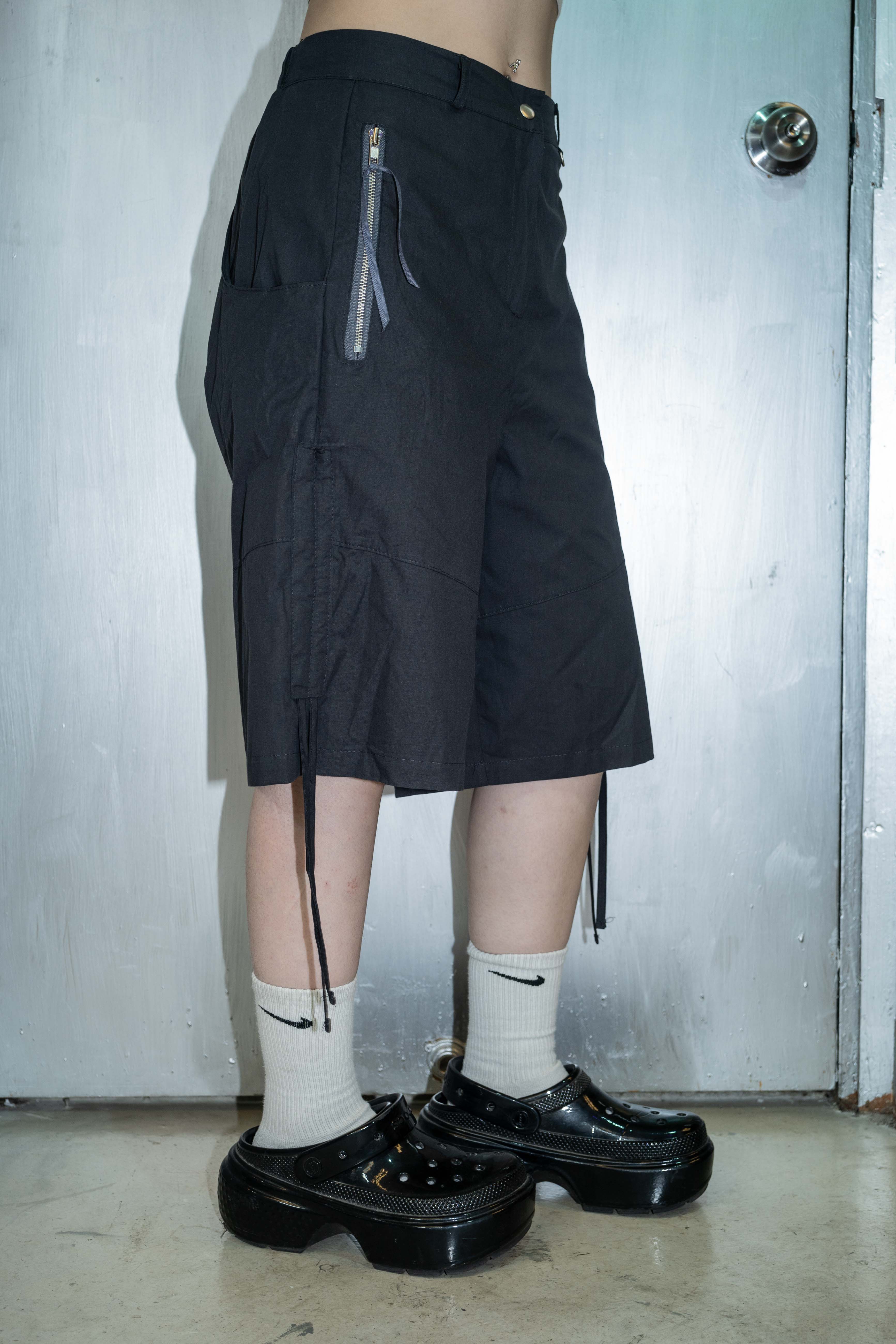 「 ✦COOL IN ZIP JORT✦ 」