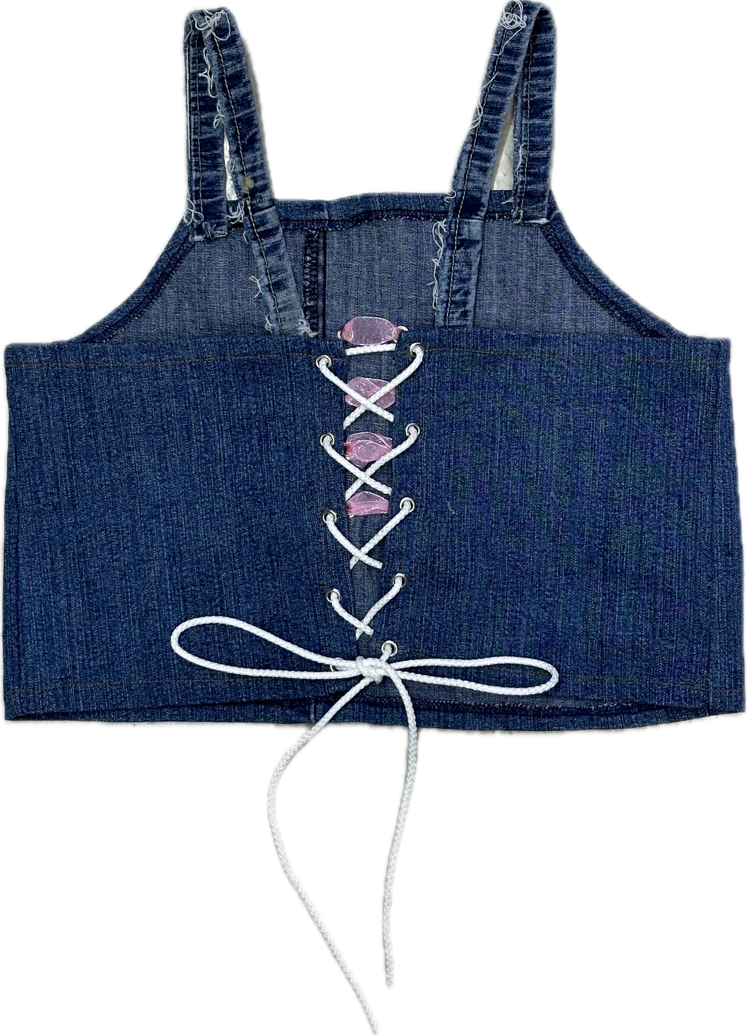 VTG RIBBON REMAKE VEST