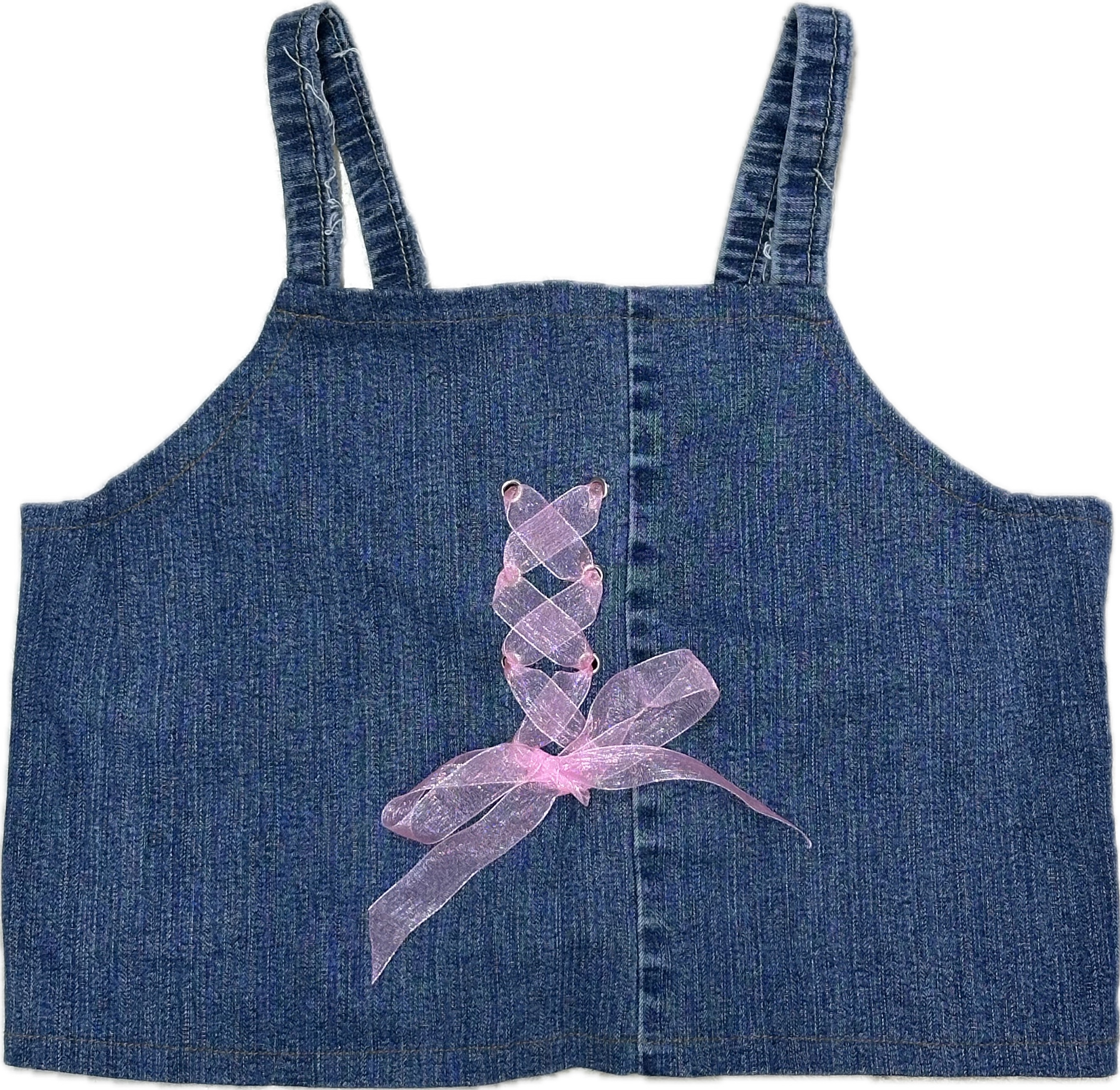 VTG RIBBON REMAKE VEST
