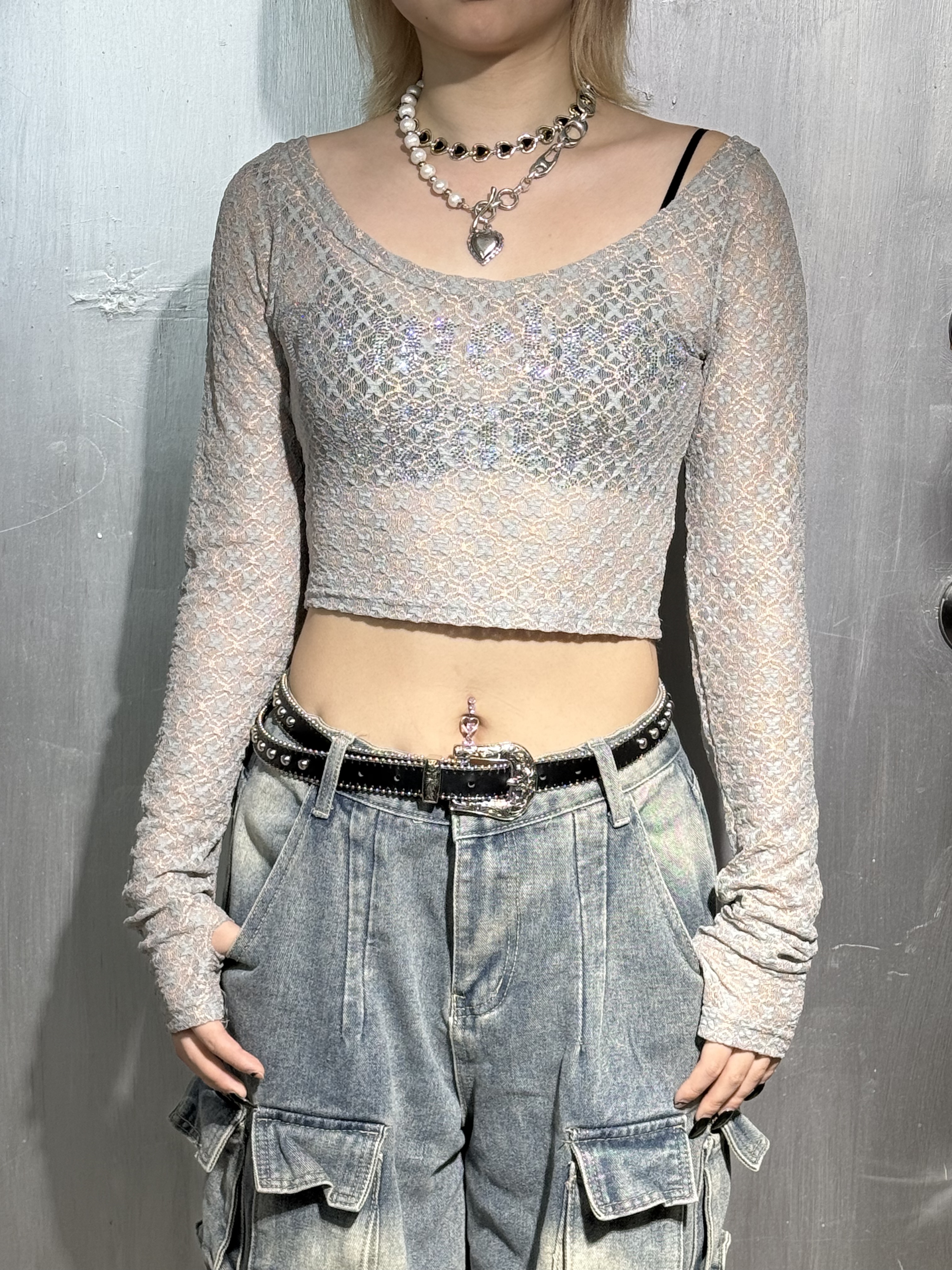 「 ✦Y2K BLING TOP✦ 」