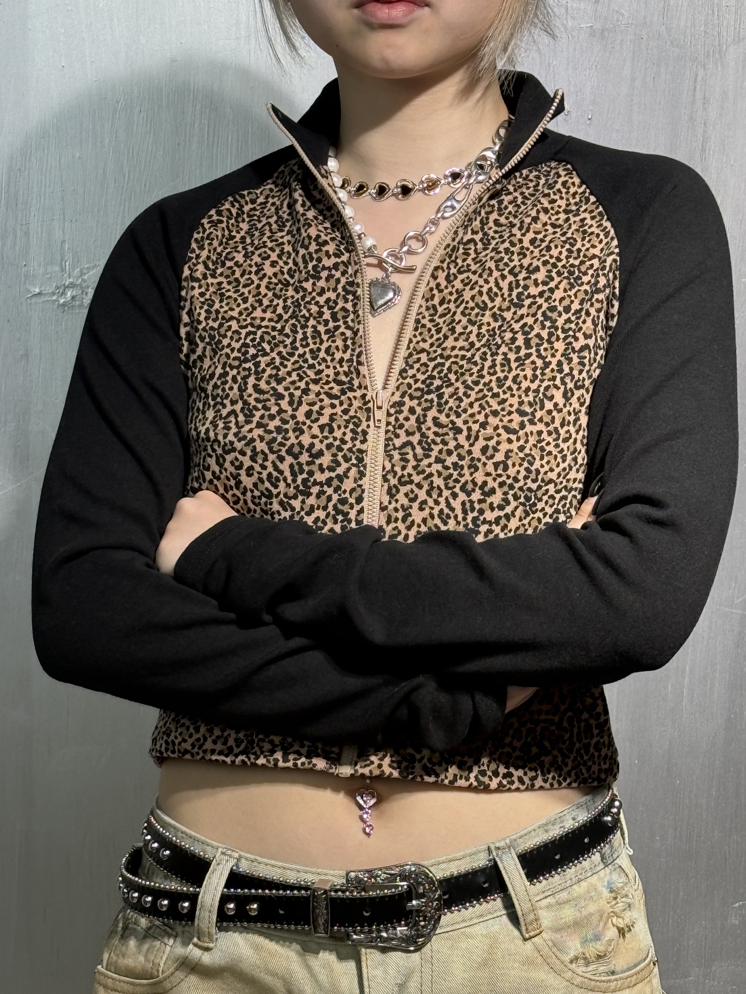「 ✦LEOPARD ZIP TOP✦ 」