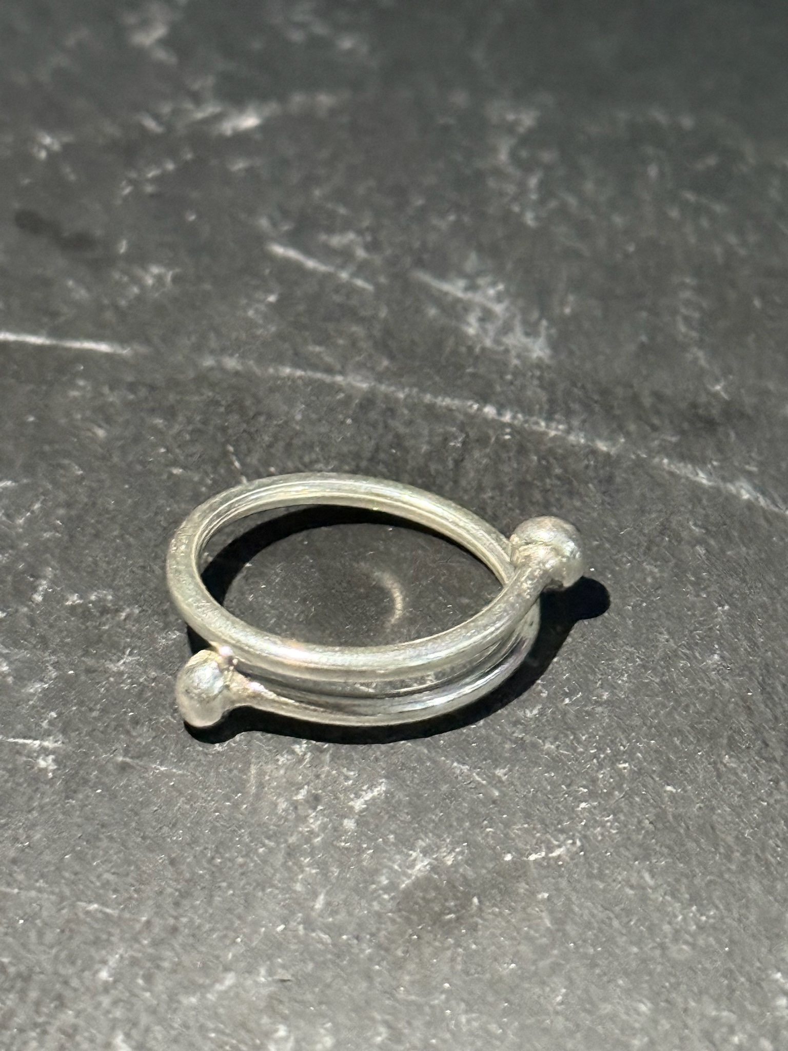 SILVER925 ARROW RING