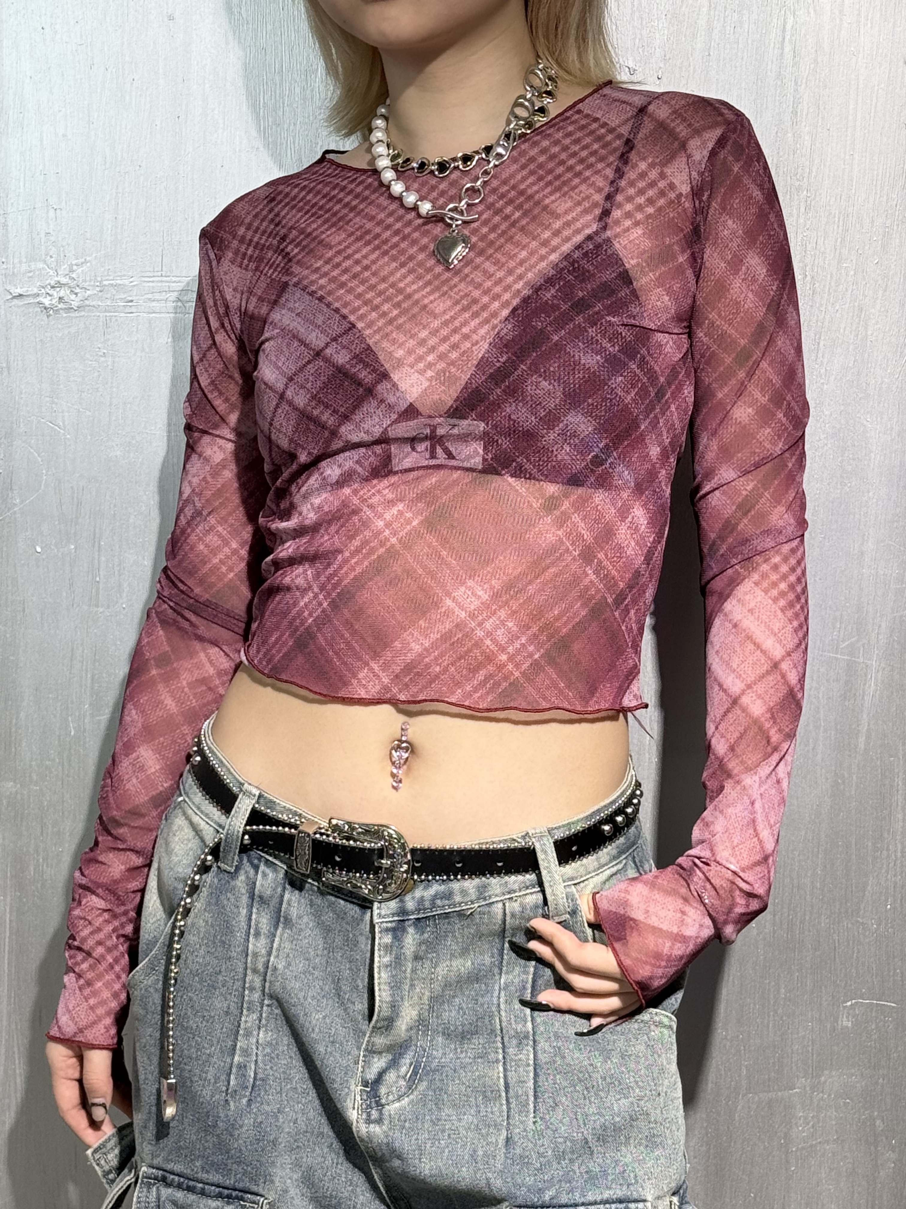 「 ✦SEE THROUGH VTG TOP✦ 」