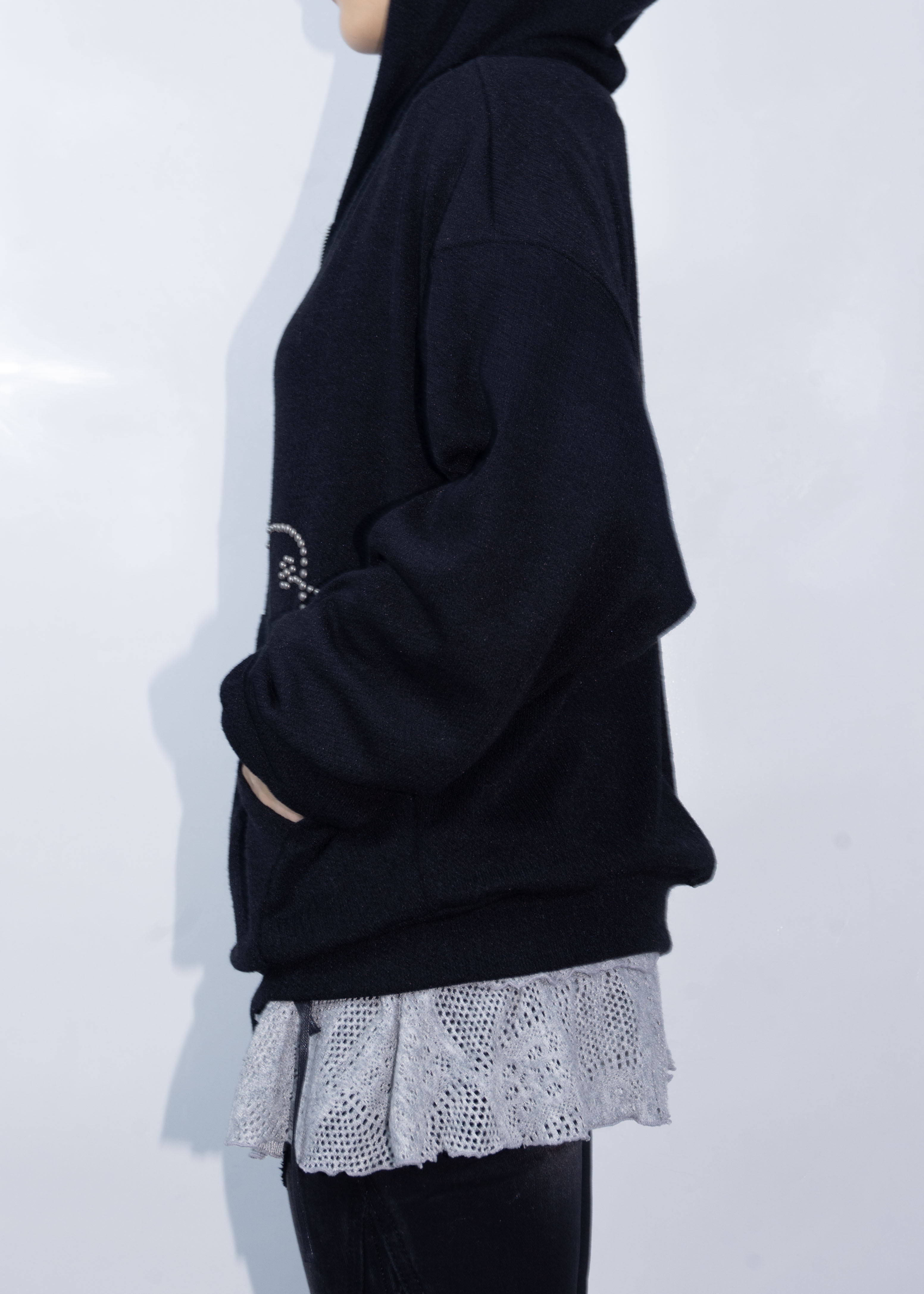 Plain Y2K Zipper Jacket