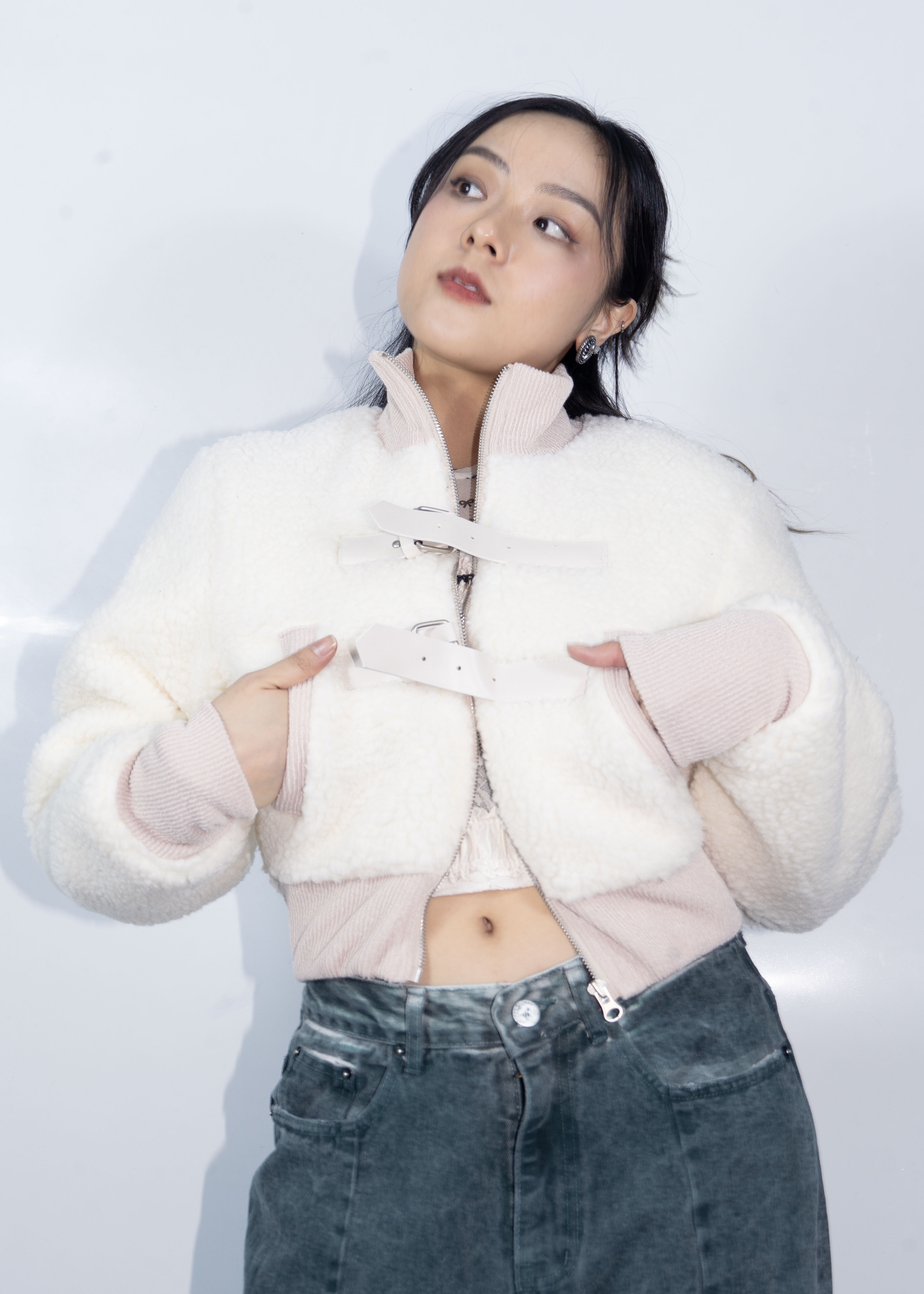 Fluffy Feel Warm Jacket