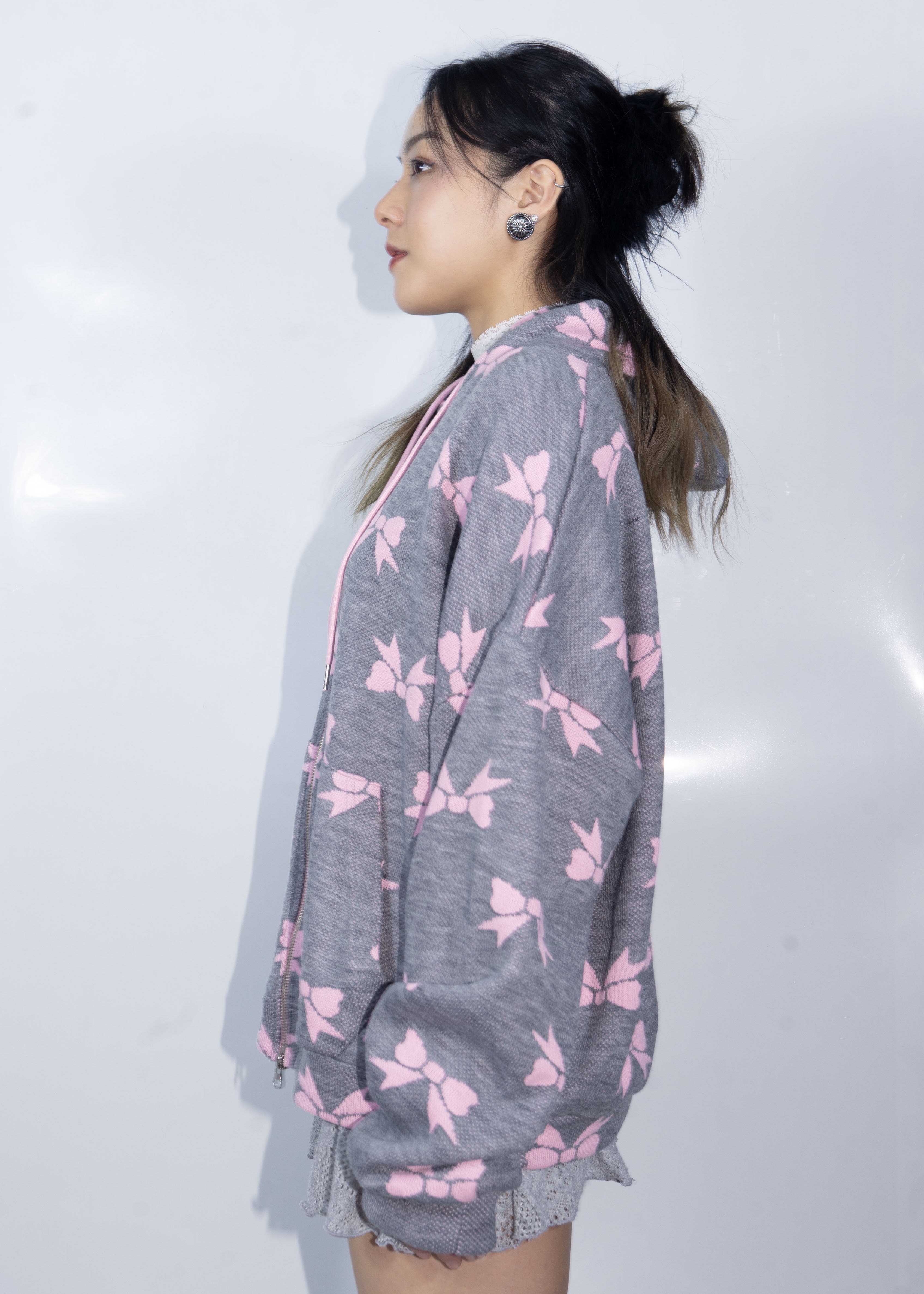 Y2K Ribbon Casual Jacket