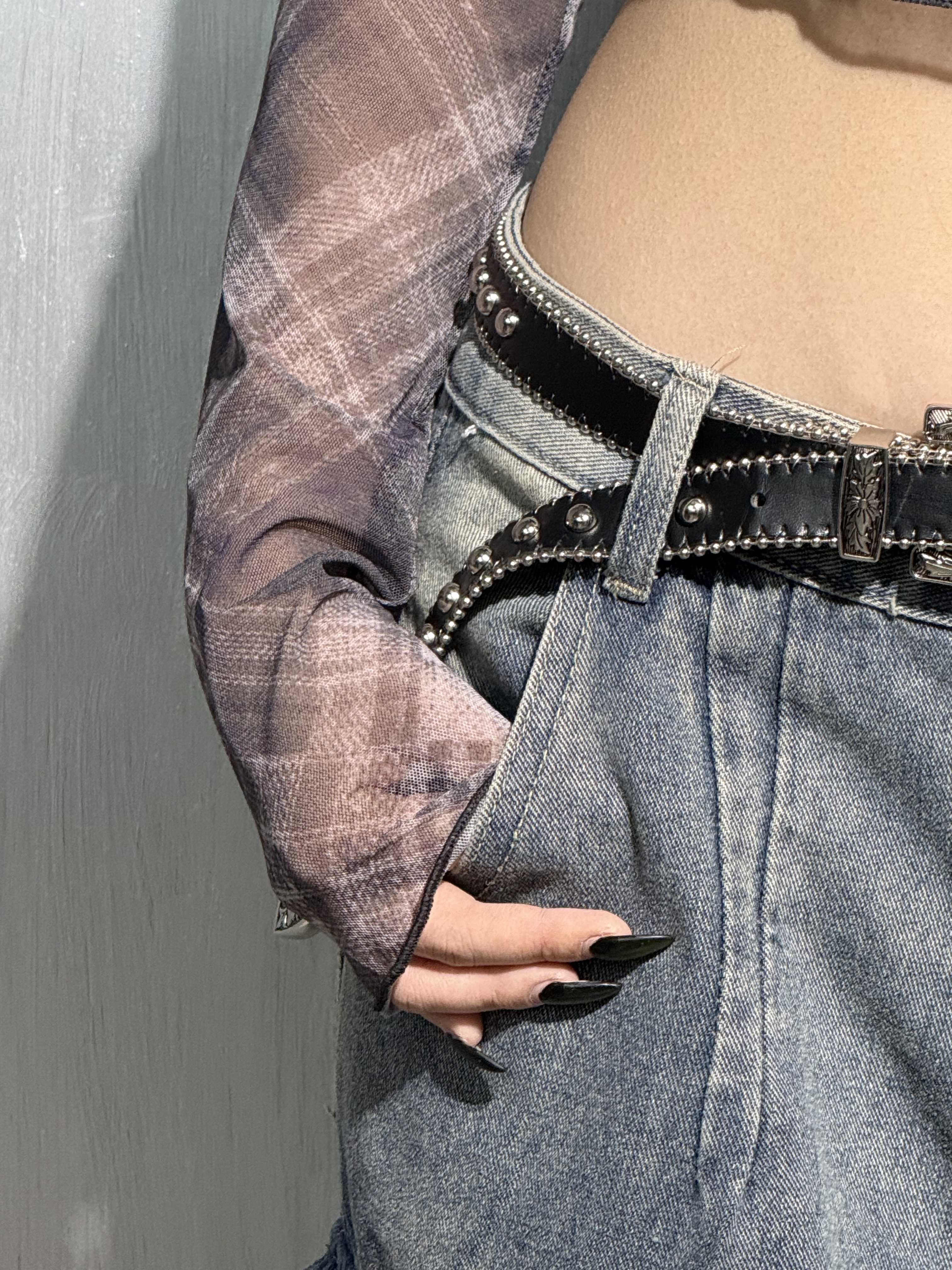 「 ✦SEE THROUGH VTG TOP✦ 」