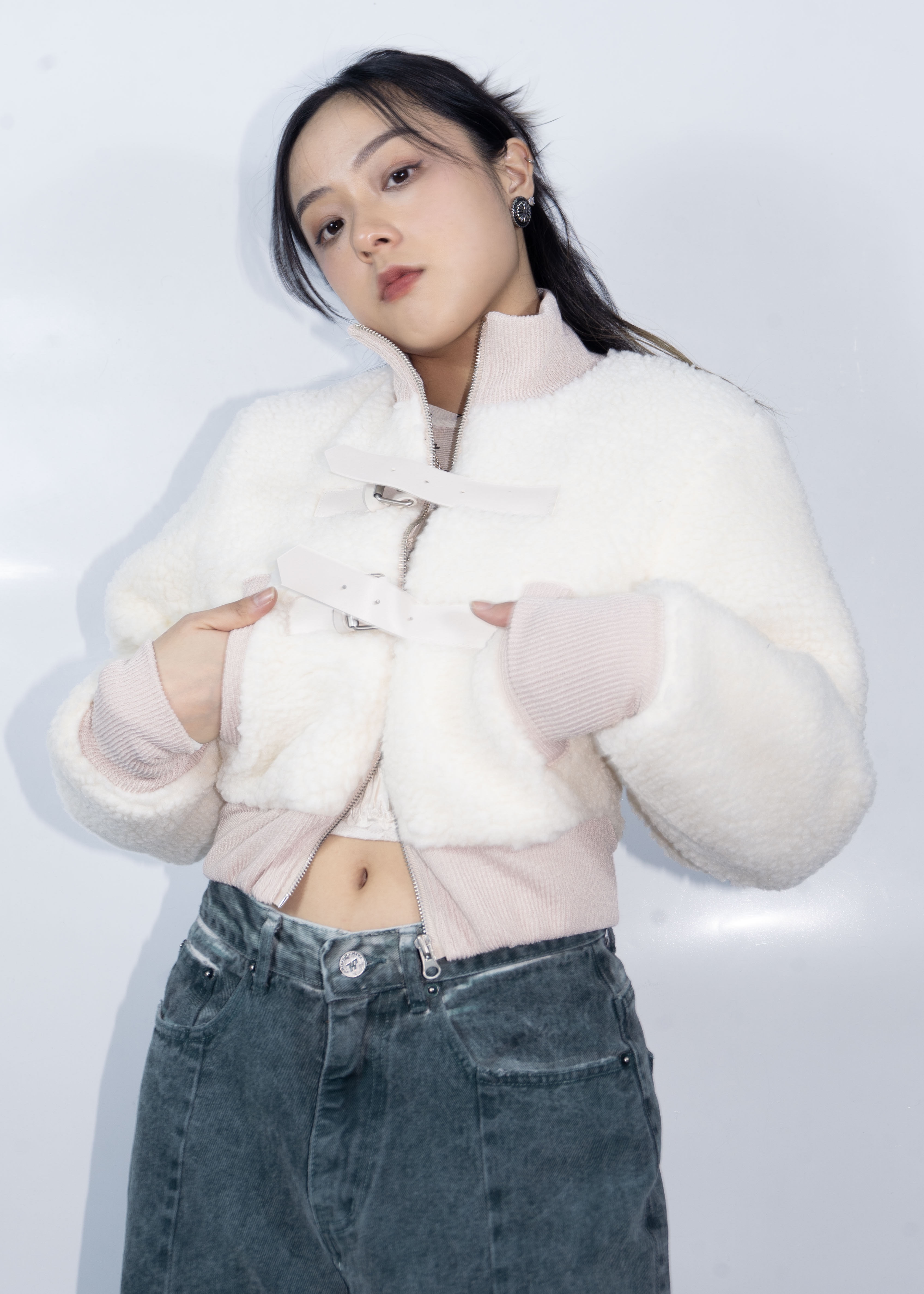 Fluffy Feel Warm Jacket