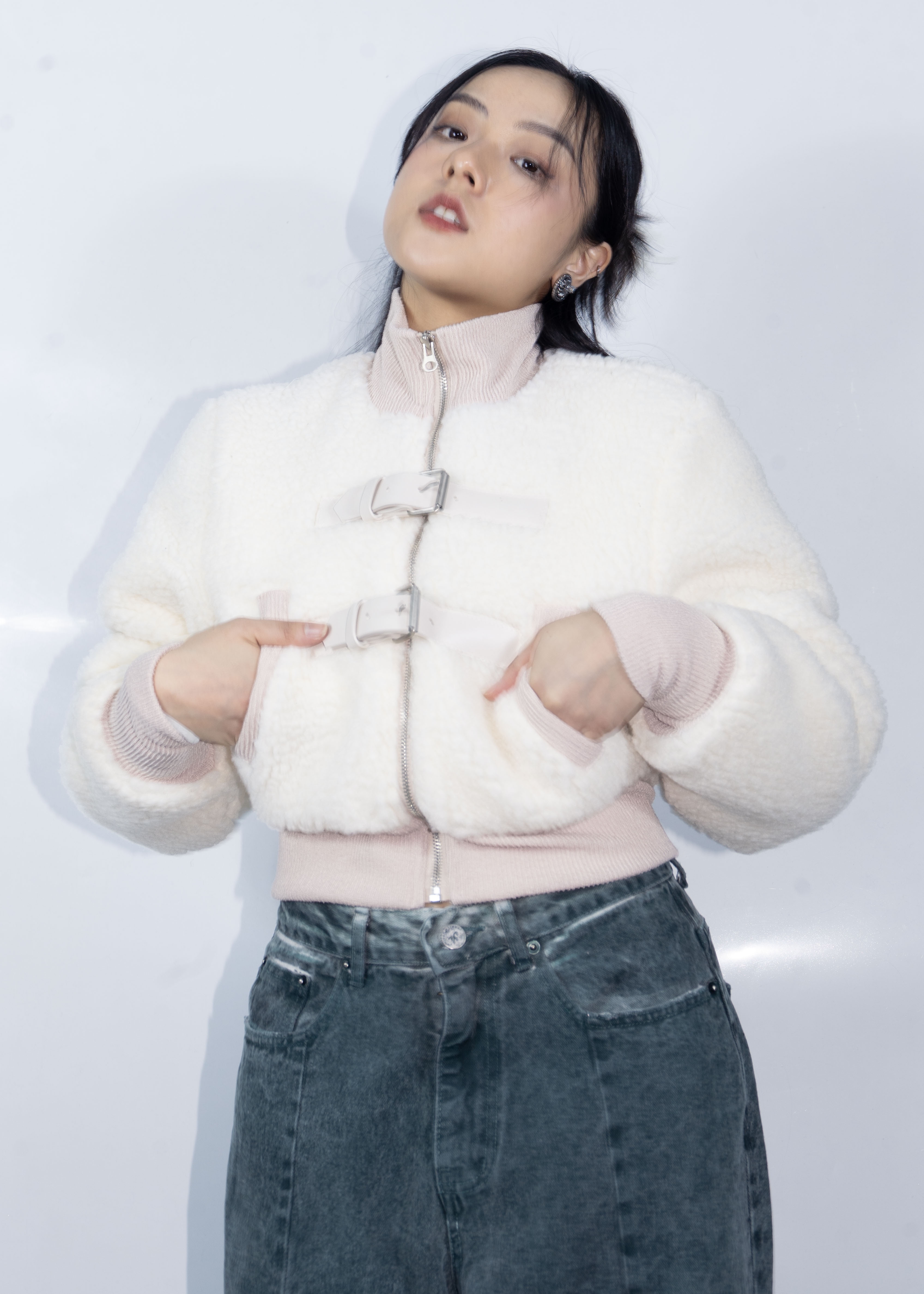 Fluffy Feel Warm Jacket