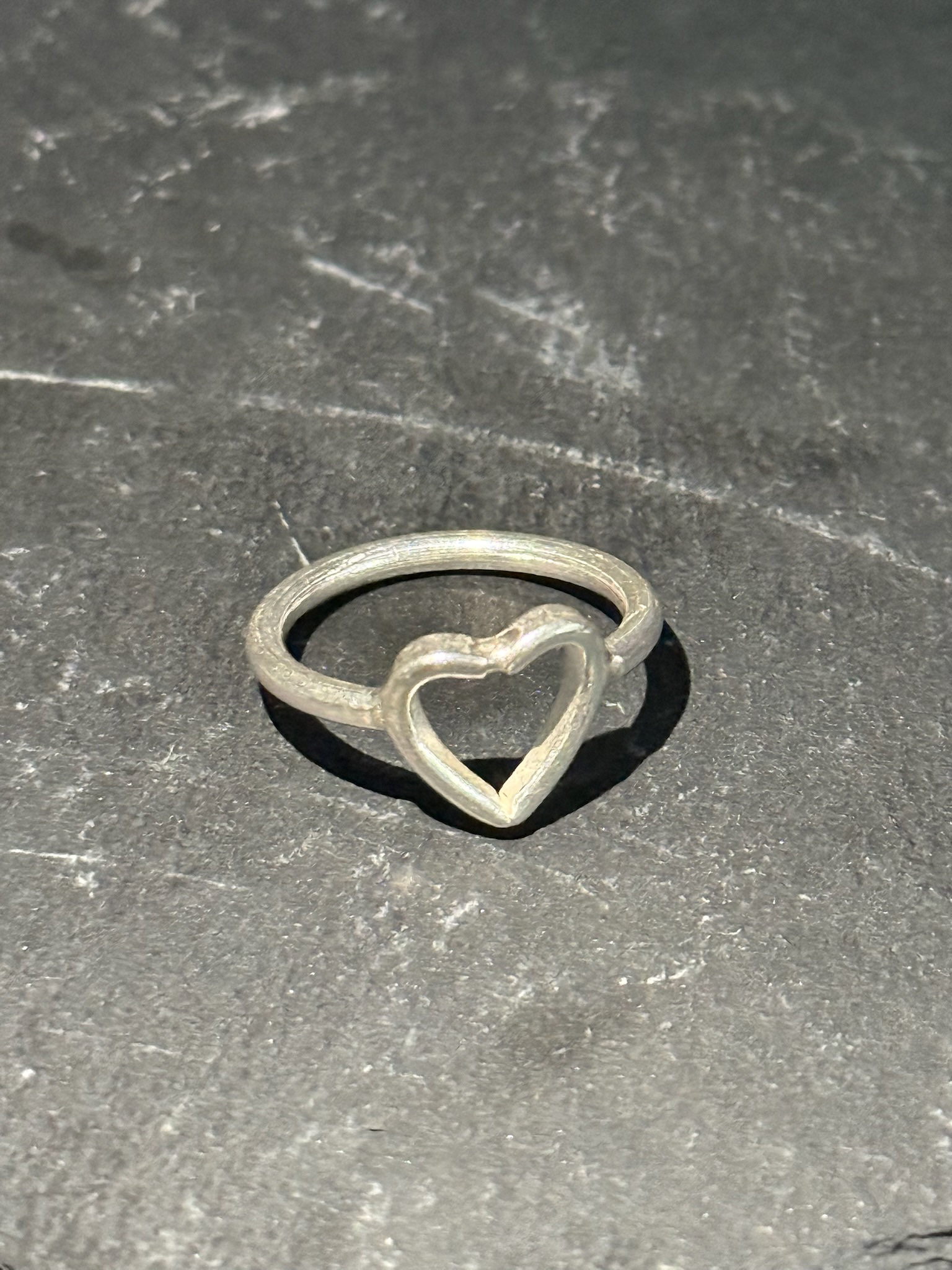 SILVER925 ARROW HEART RING