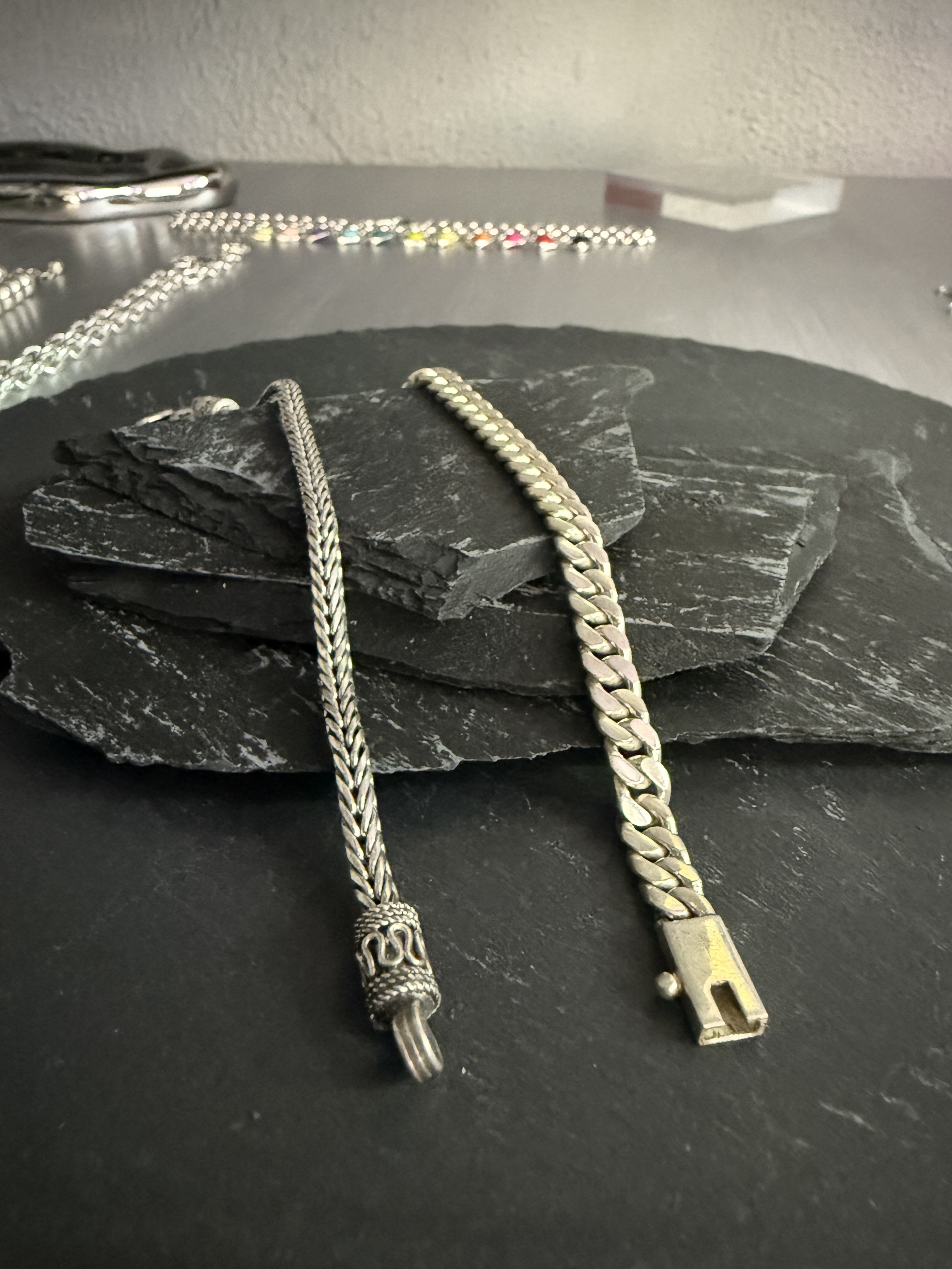 SILVER925 PATTERN BRACELET