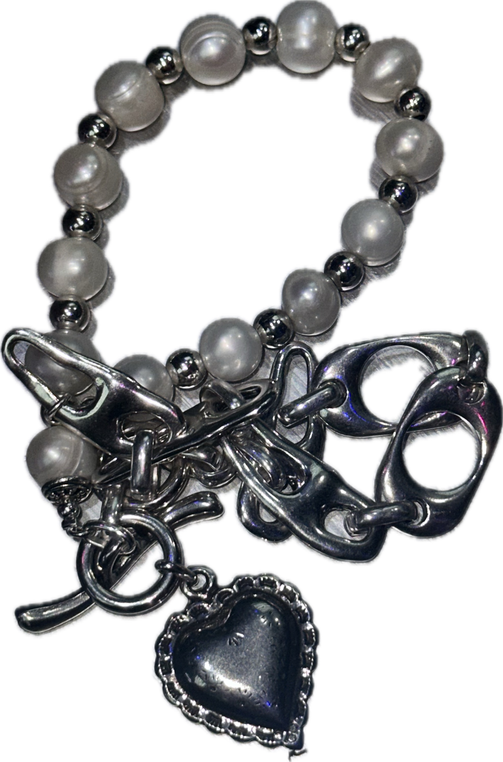 OTRO PEARL WITH CHAIN NECKLACE