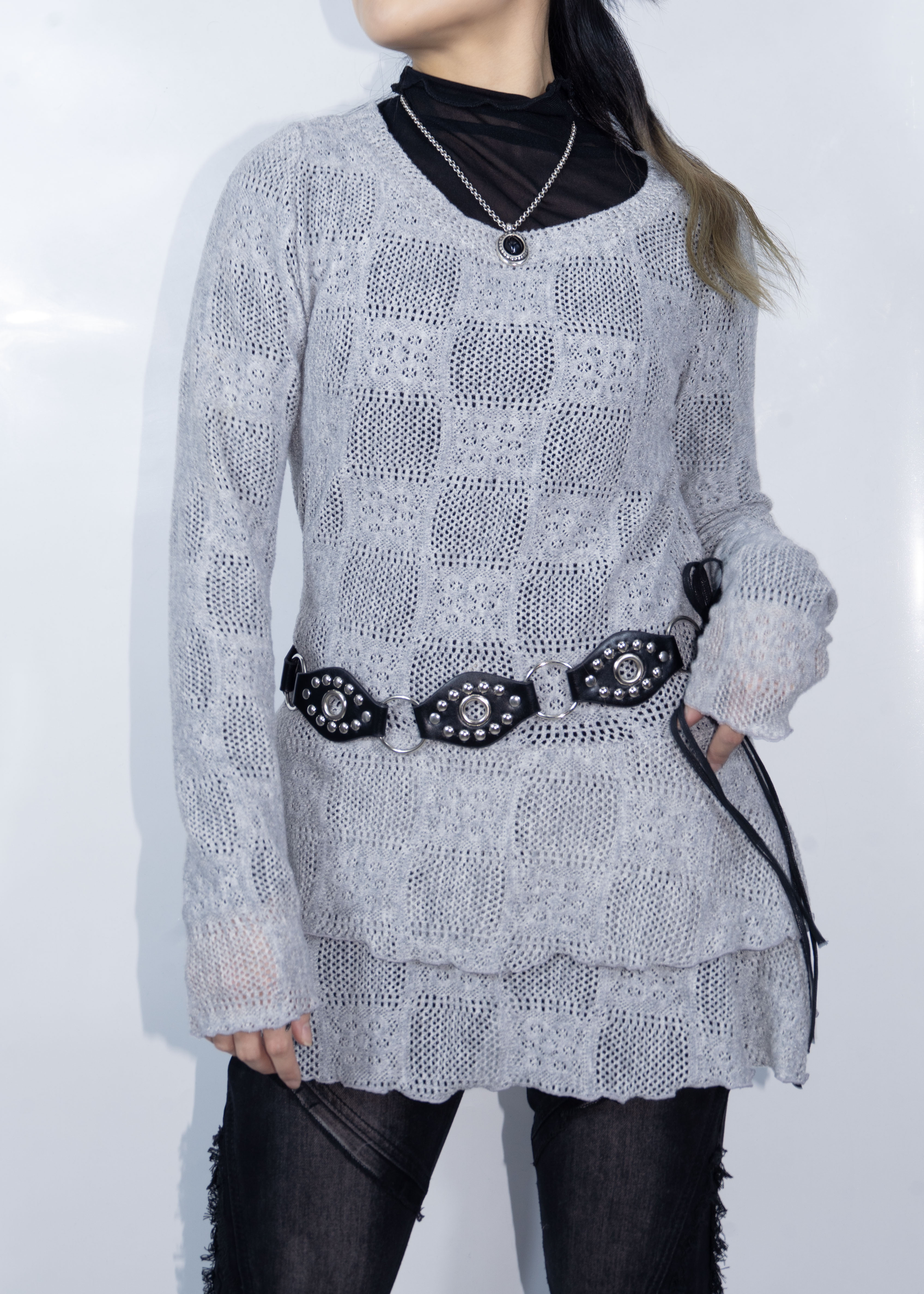 Long Sleeve knit One Piece