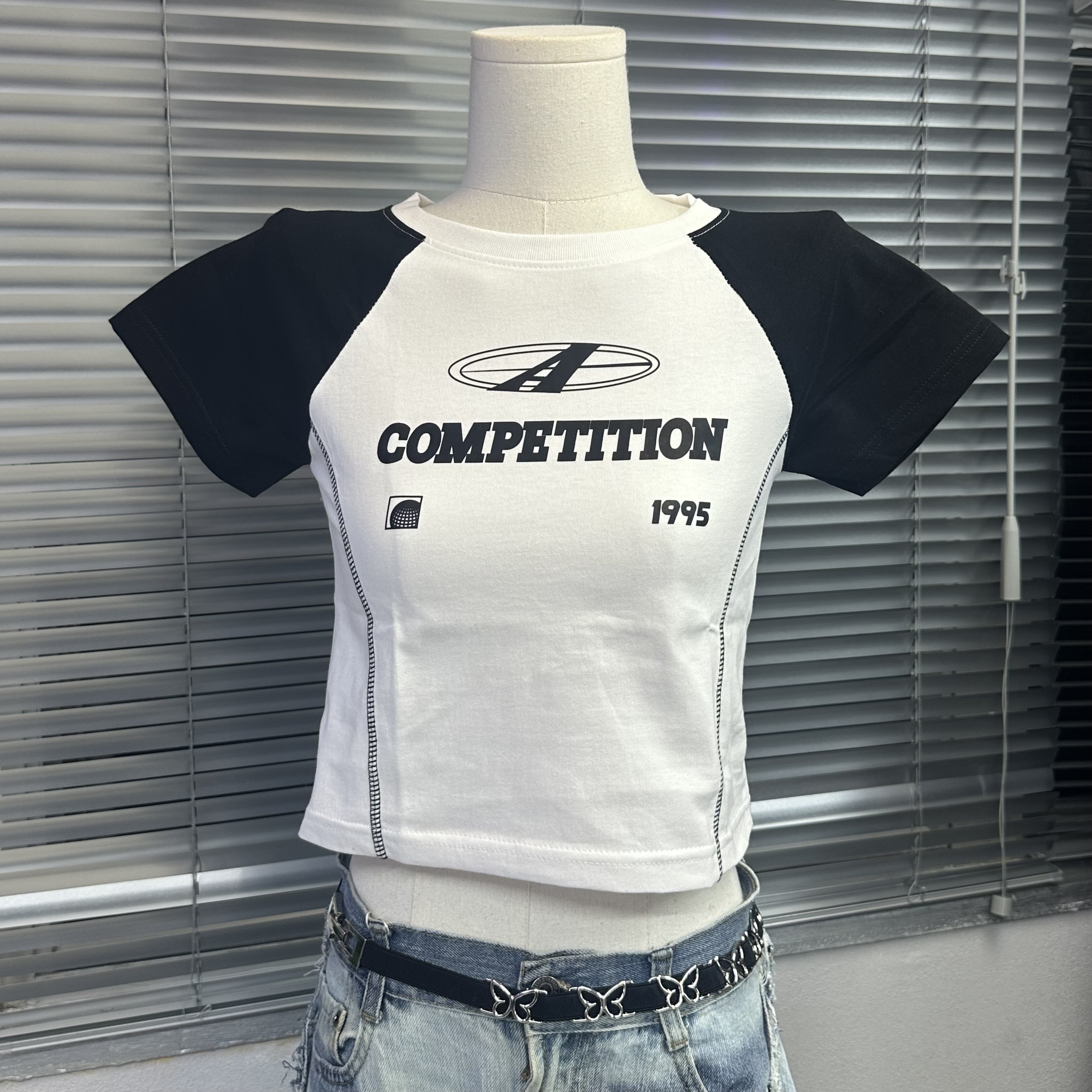 THAI DESIGH PRINT CROP TOP