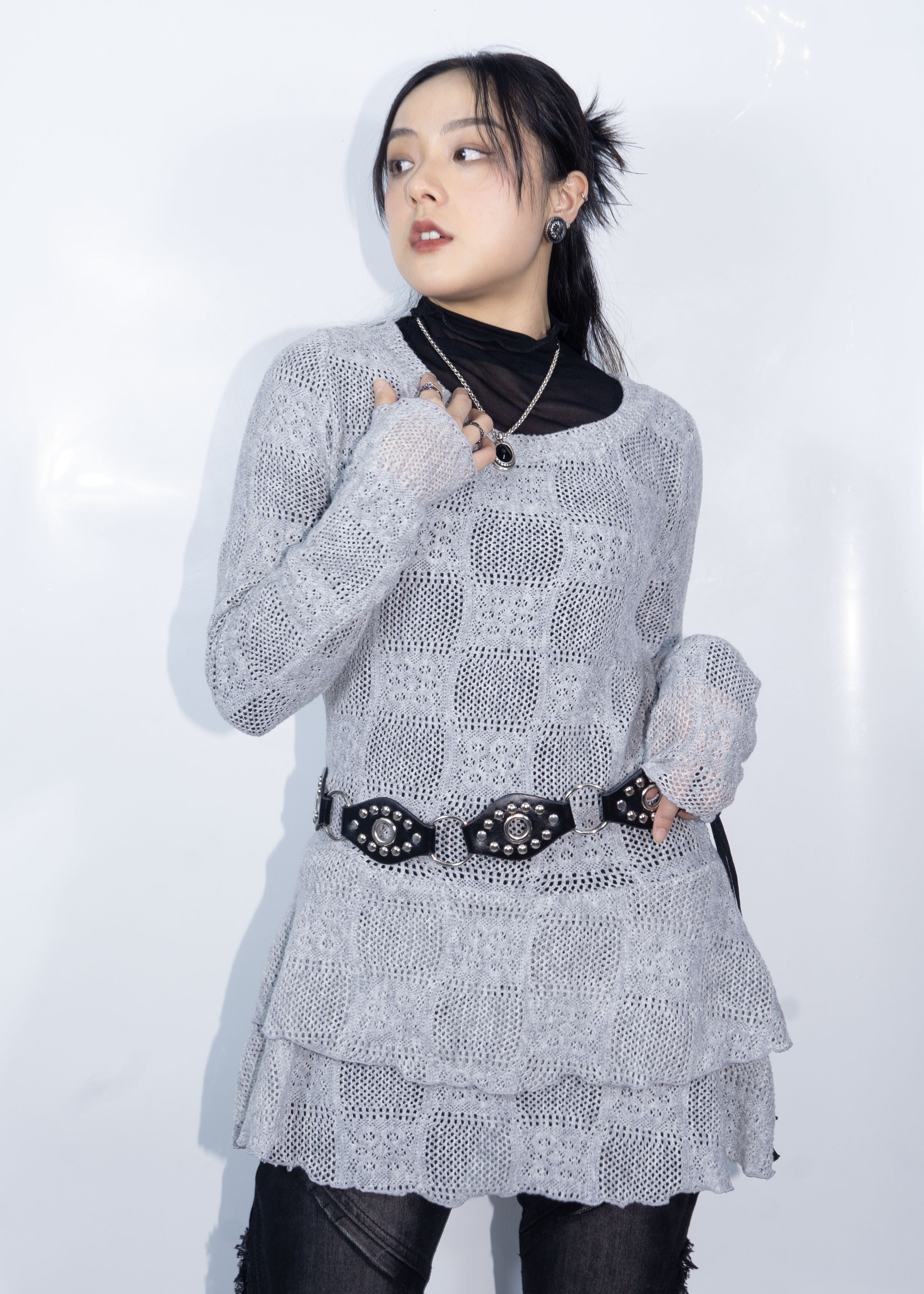 Long Sleeve knit One Piece